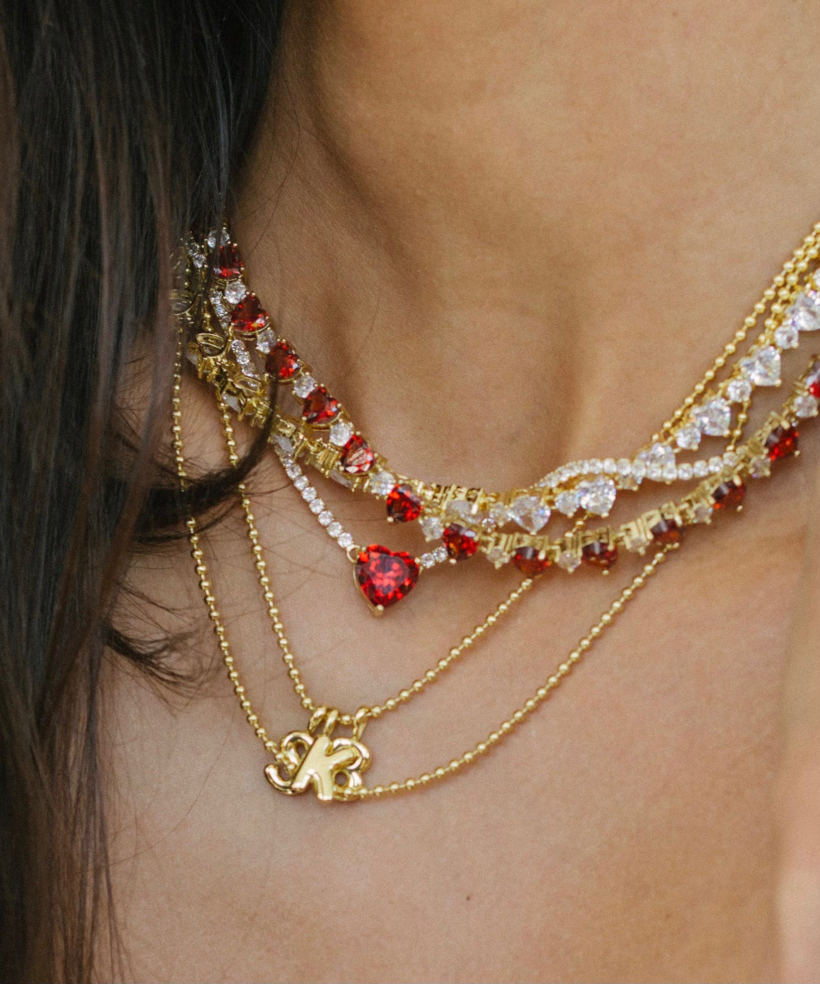 MINI LUCKY CHARM MIX NECKLACE