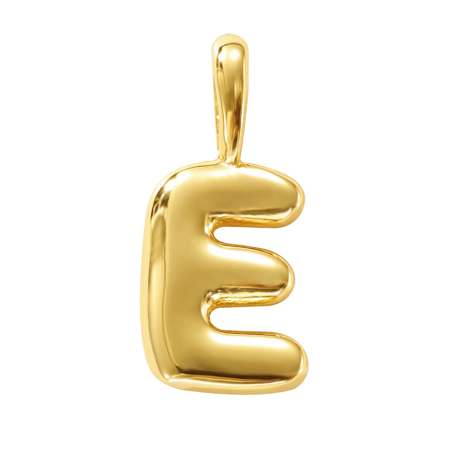 MINI LUCKY INITIAL CHARM NECKLACE