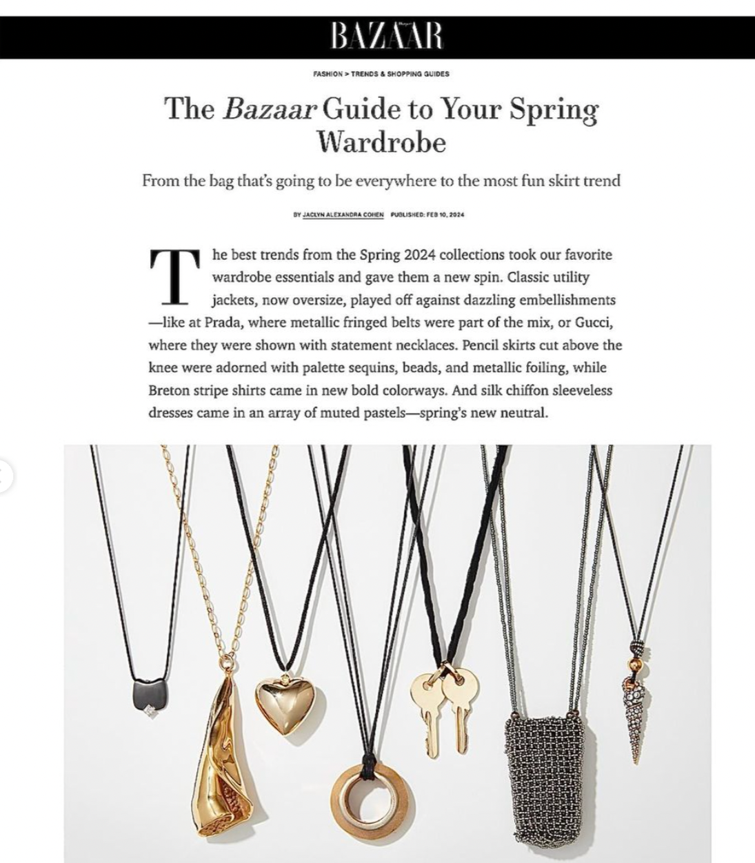 GOLD CHUBBY HEART NECKLACE