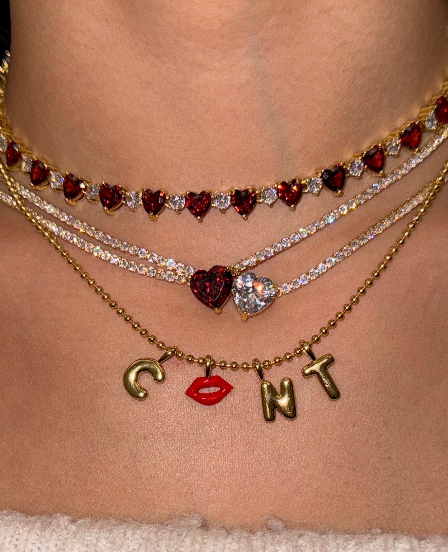 MINI LUCKY CHARM MIX NECKLACE
