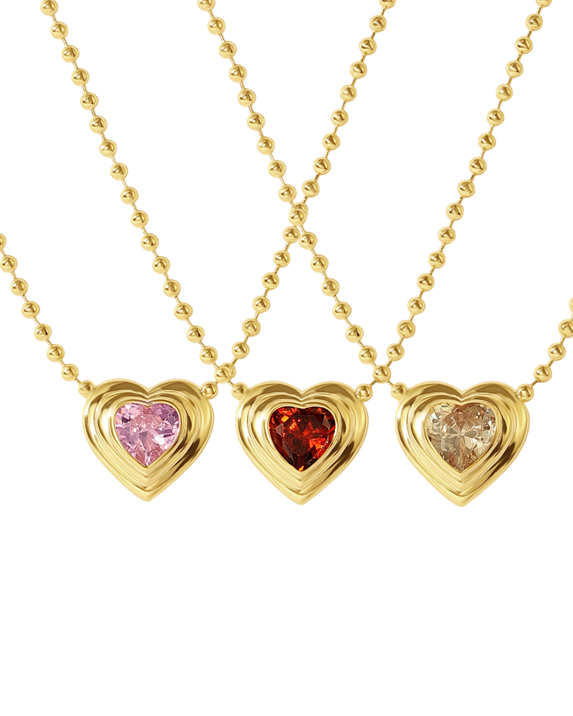 RETRO HEART NECKLACE