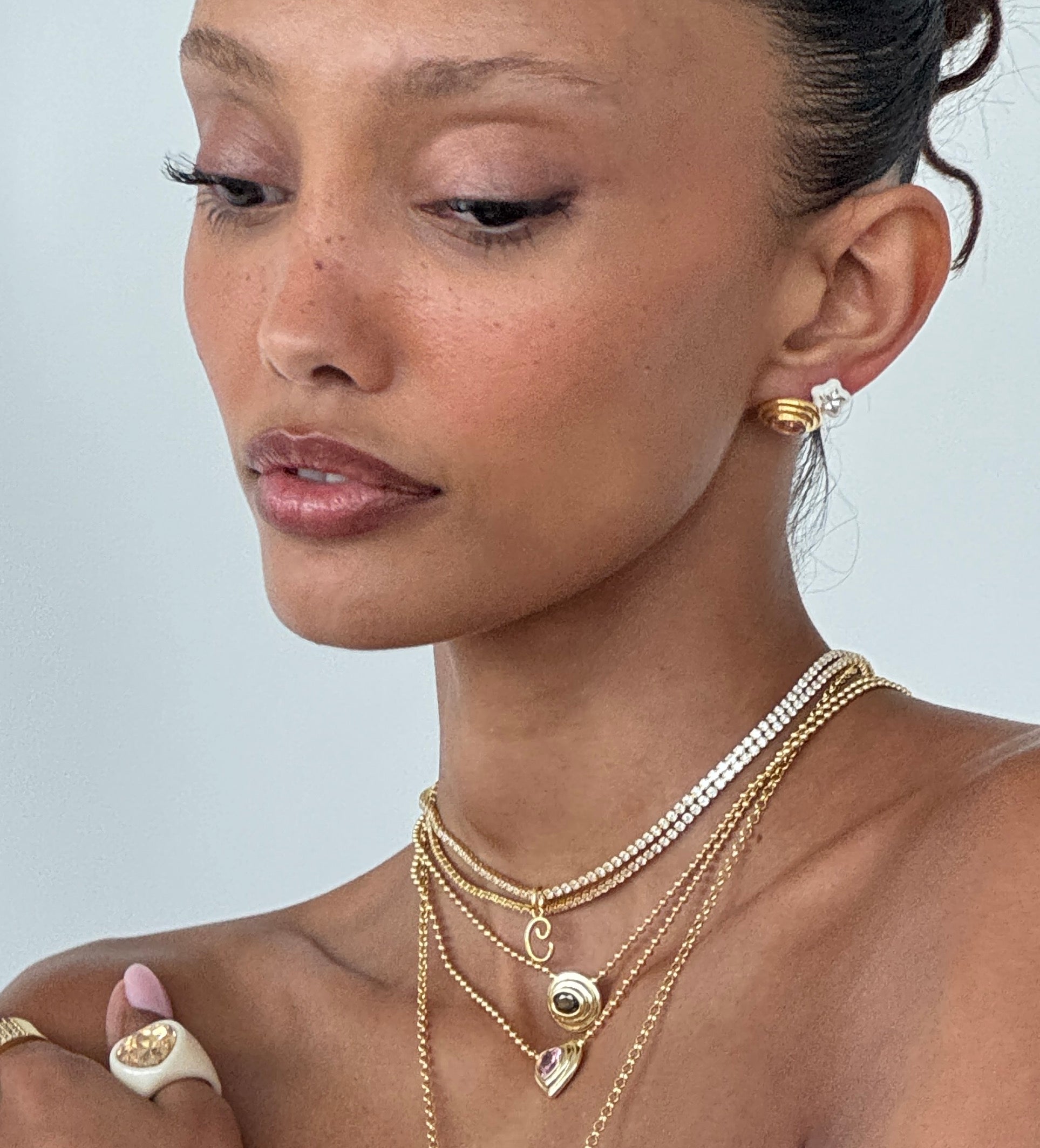 RETRO DOME NECKLACE (PRE-ORDER)