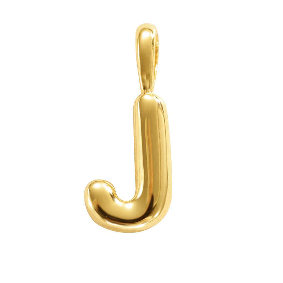 MINI LUCKY INITIAL CHARM NECKLACE