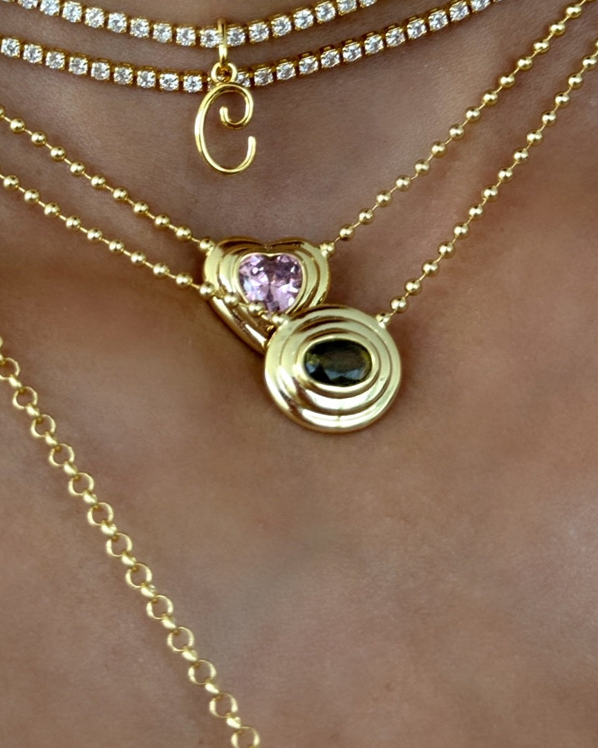 RETRO DOME NECKLACE (PRE-ORDER)