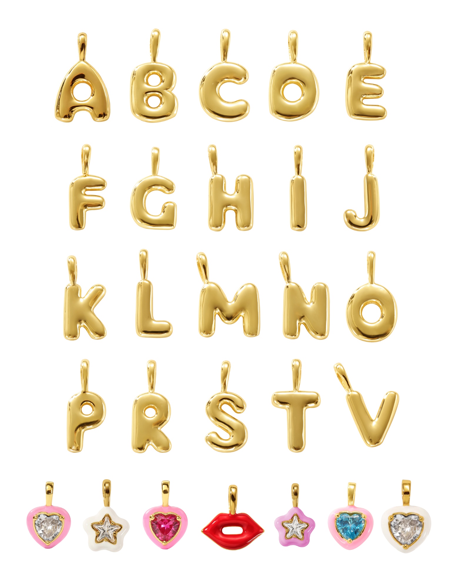 MINI LUCKY CHARM MIX NECKLACE