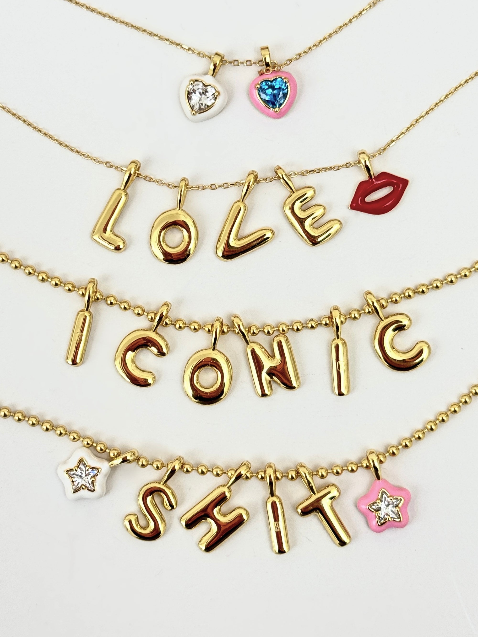 MINI LUCKY CHARM MIX NECKLACE