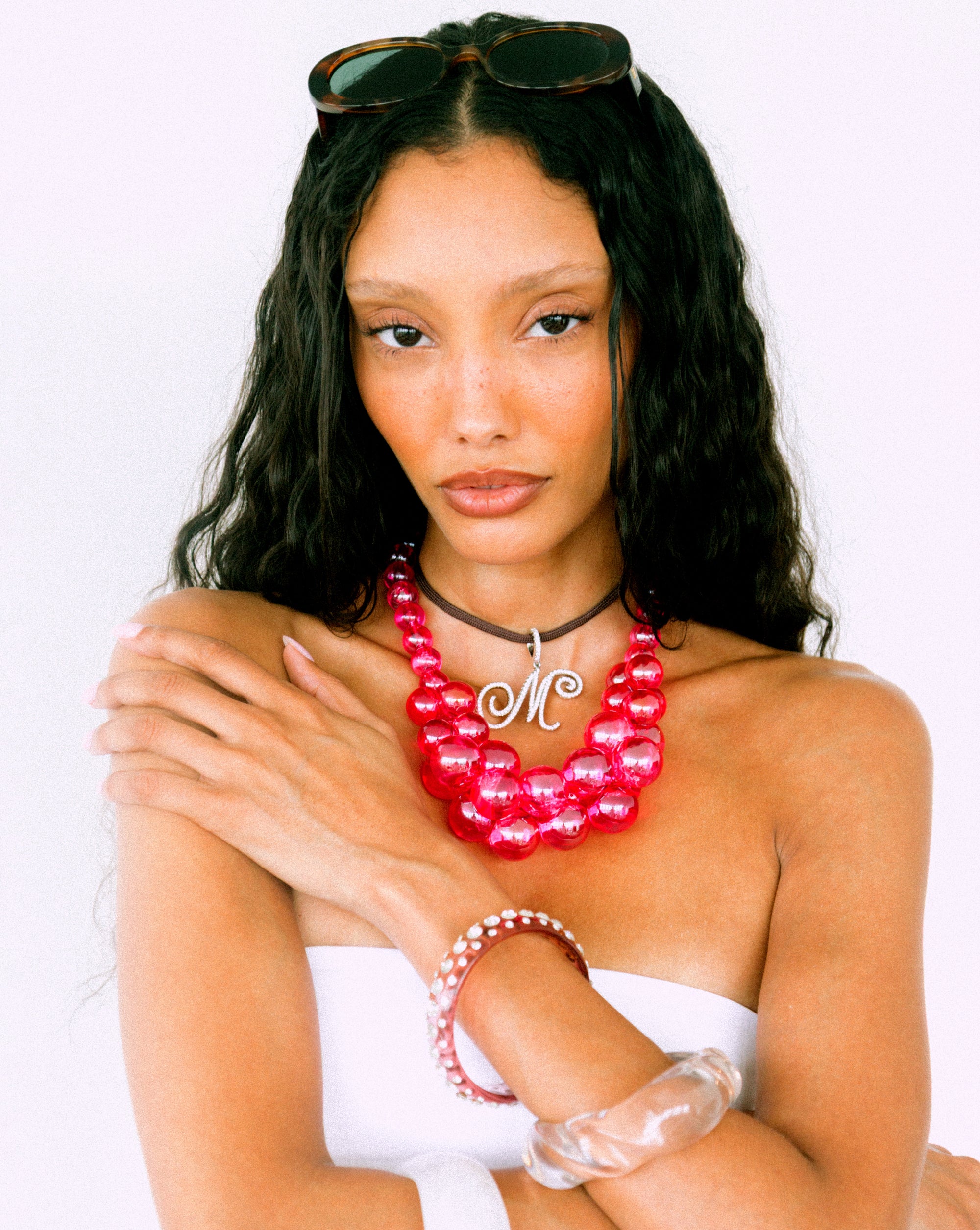 GOOD KARMA INITIAL CORD NECKLACE