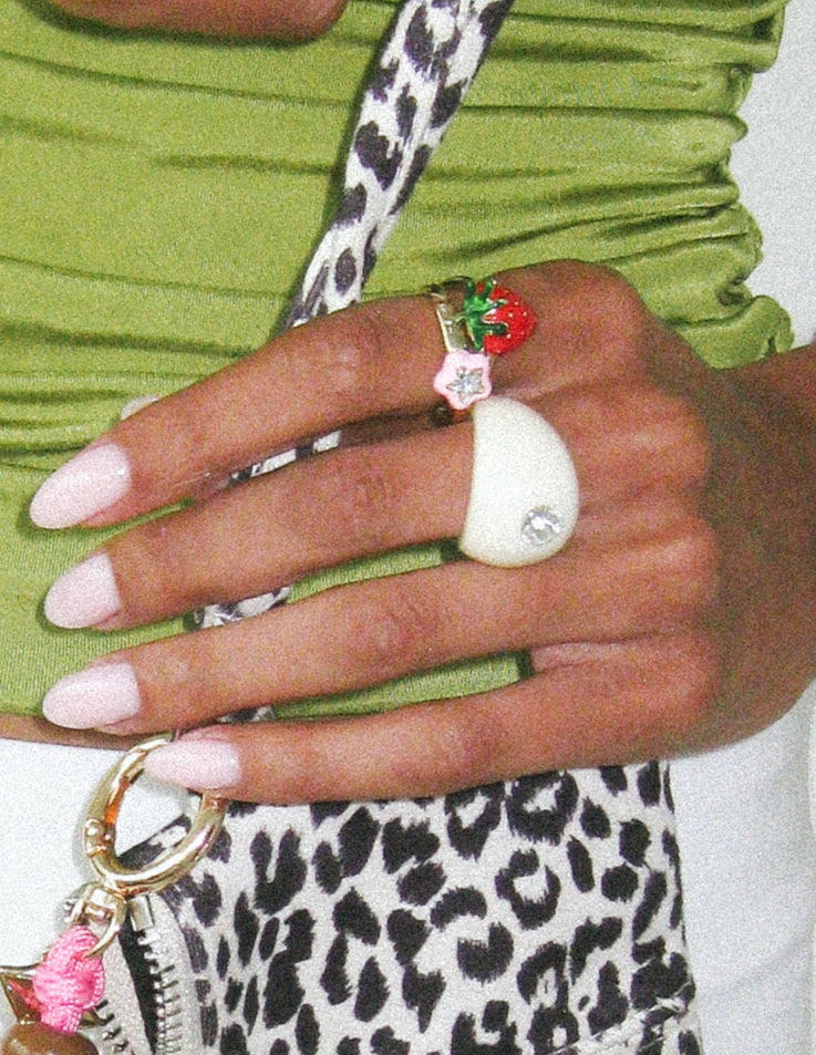 STRAWBERRY GIRL RING (ADJUSTABLE)