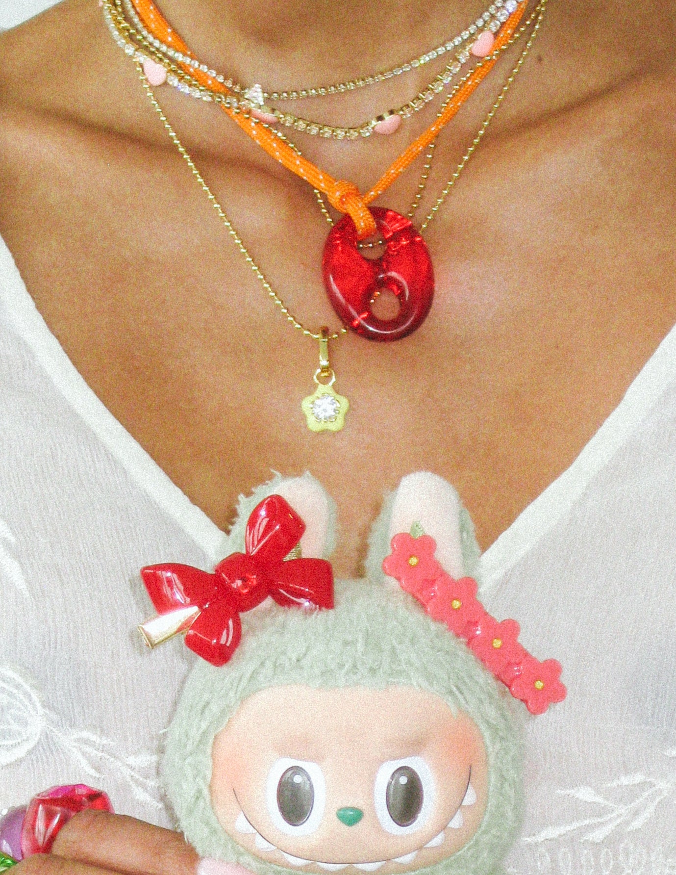 PUFFY POP DROP© NECKLACE