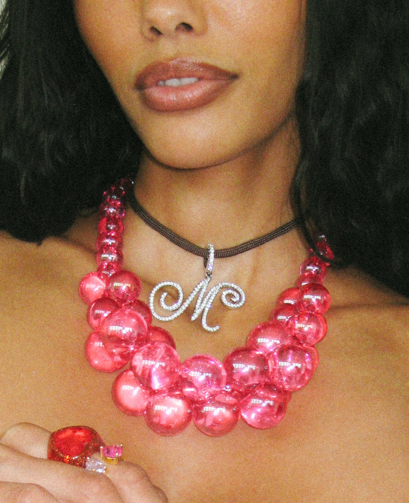 GOOD KARMA INITIAL CORD NECKLACE