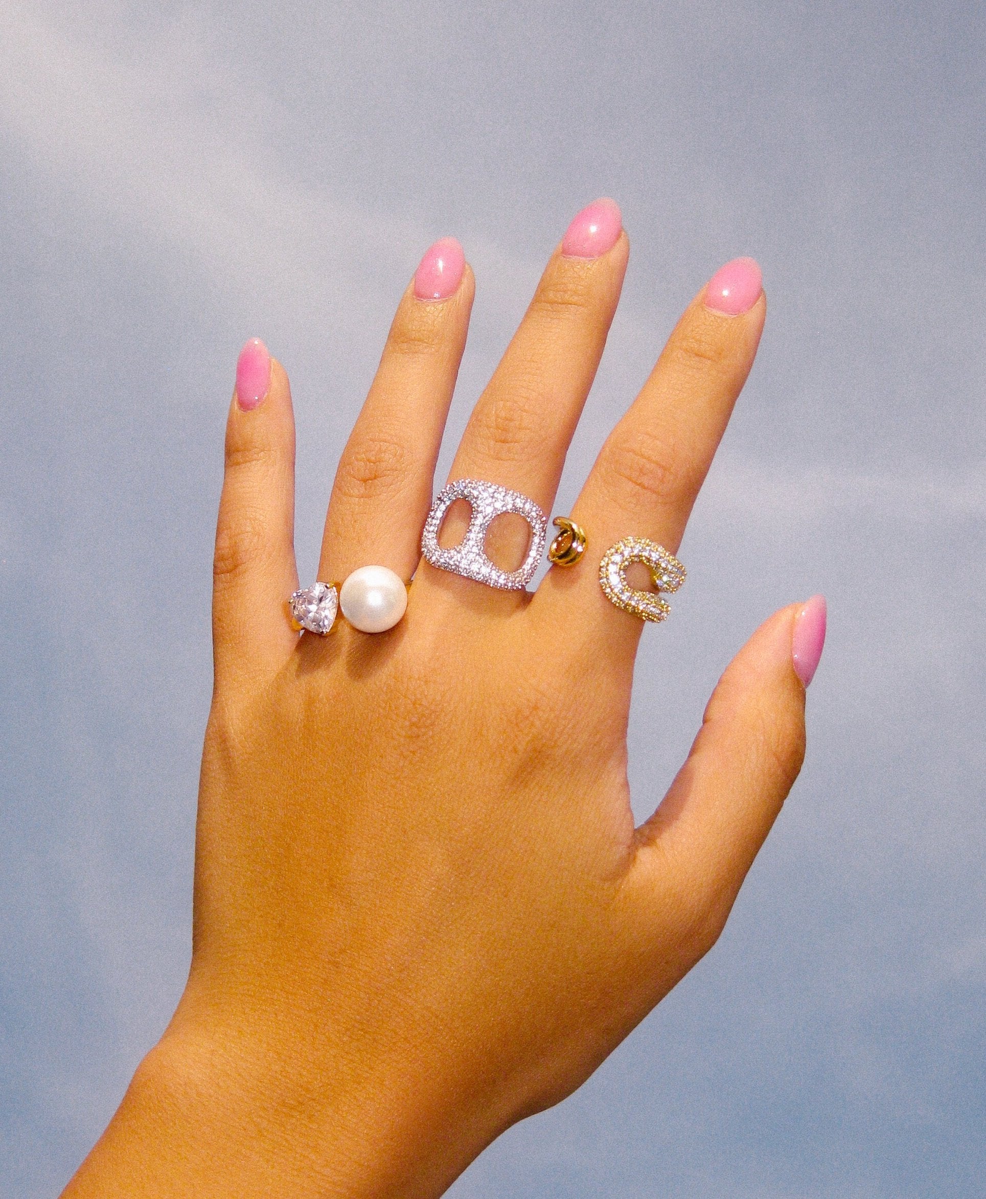 GUMDROP DUO RING (ADJUSTABLE)