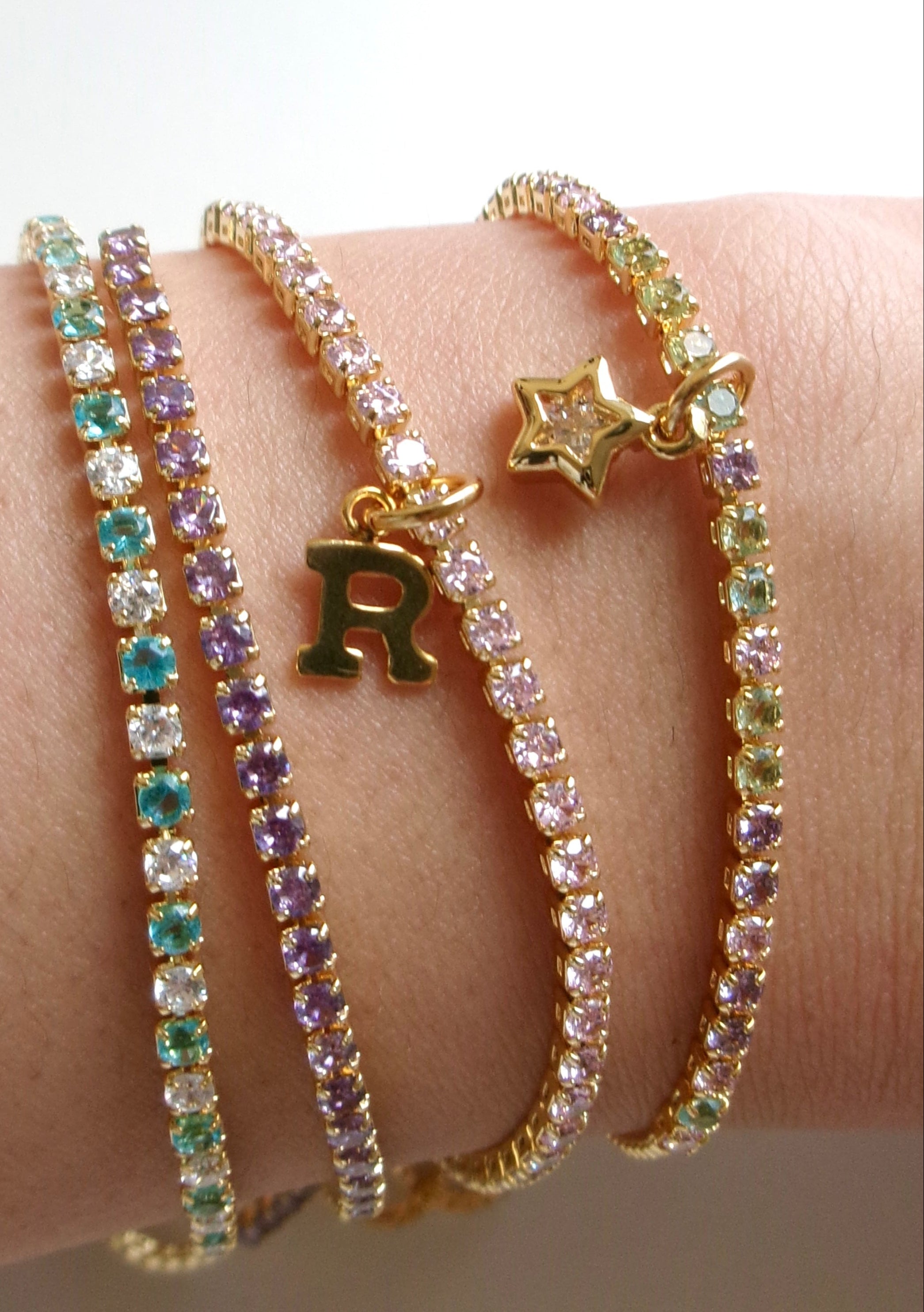 ADJUSTABLE TWINKLE TENNIS BRACELET