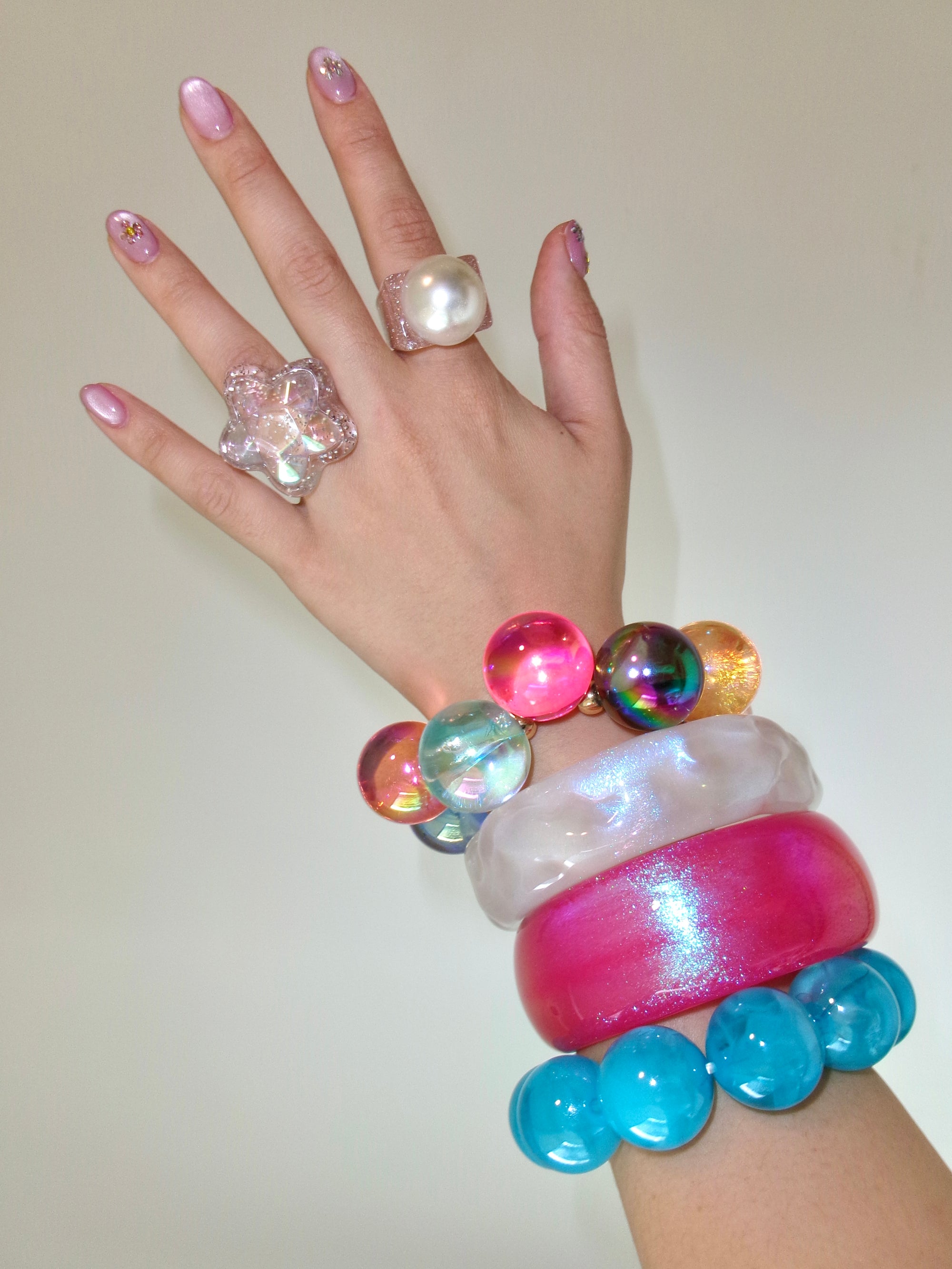 STAR GIRL GLITTER RING