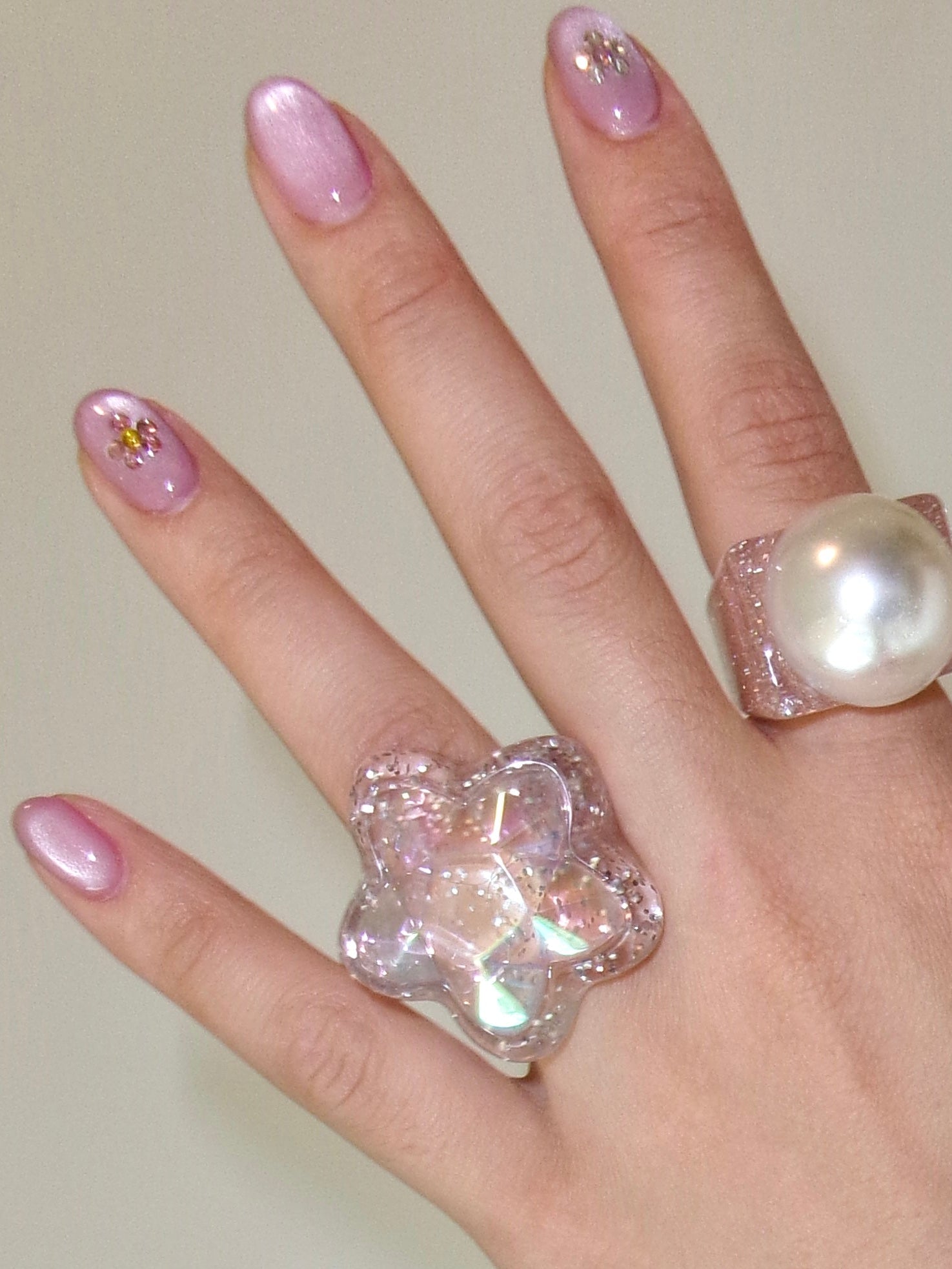 STARGIRL GLITTER RING
