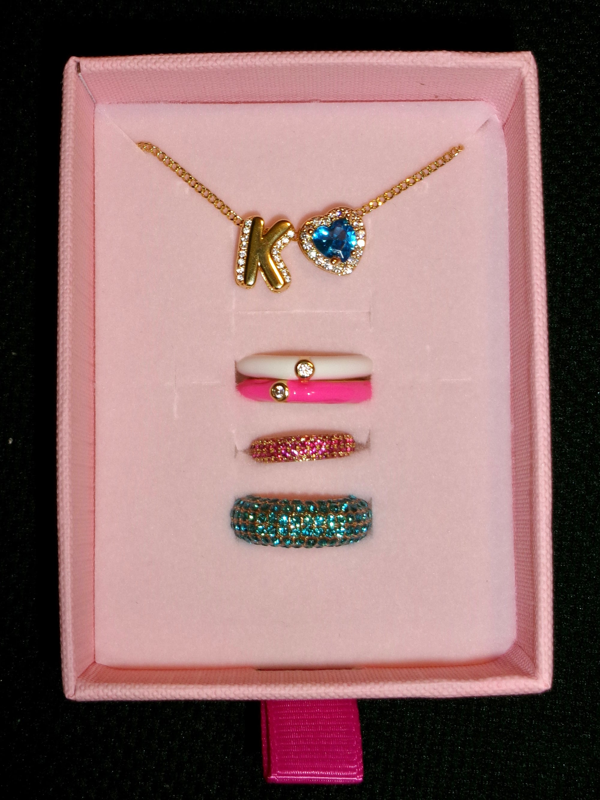 BIRTHSTONE LUCKY CHARM NECKLACE