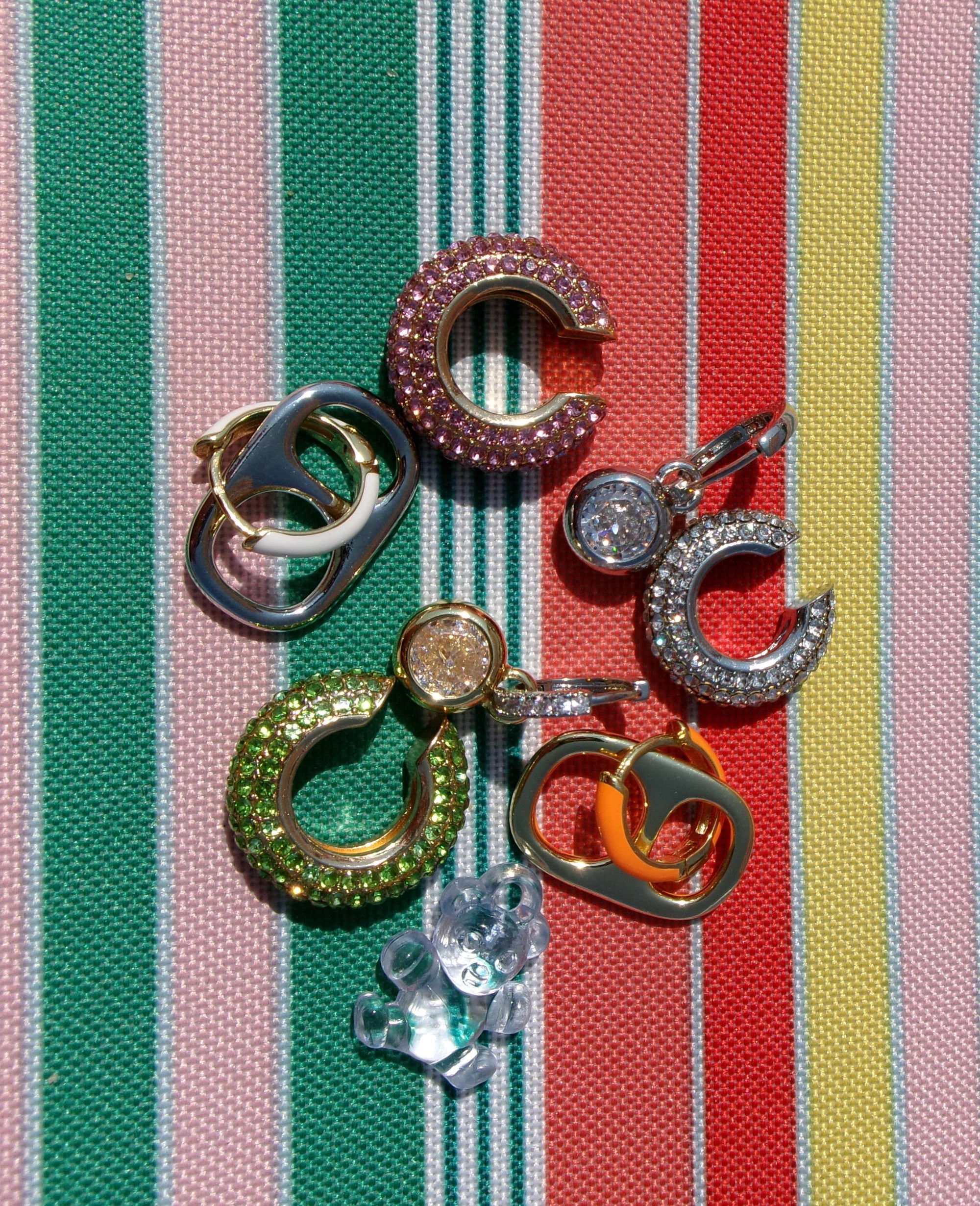 RAINBOW ECLIPSE MICROPAVE EAR CUFF