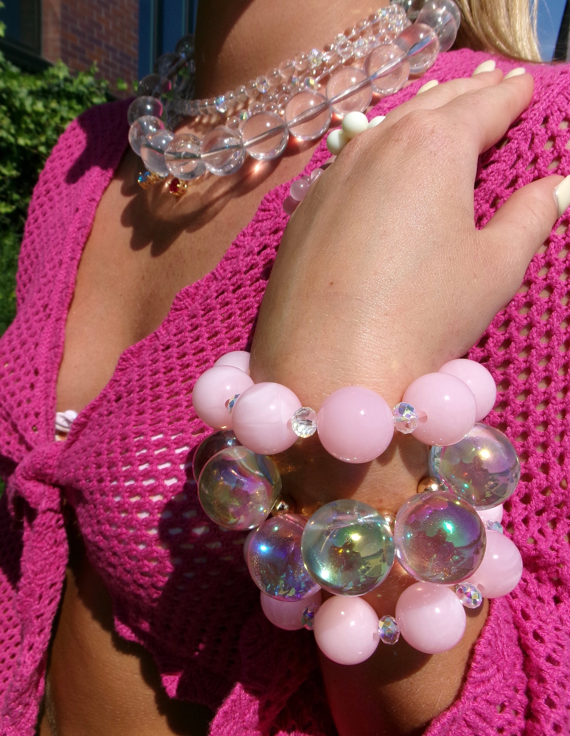 BUBBLES CRYSTAL BRACELET