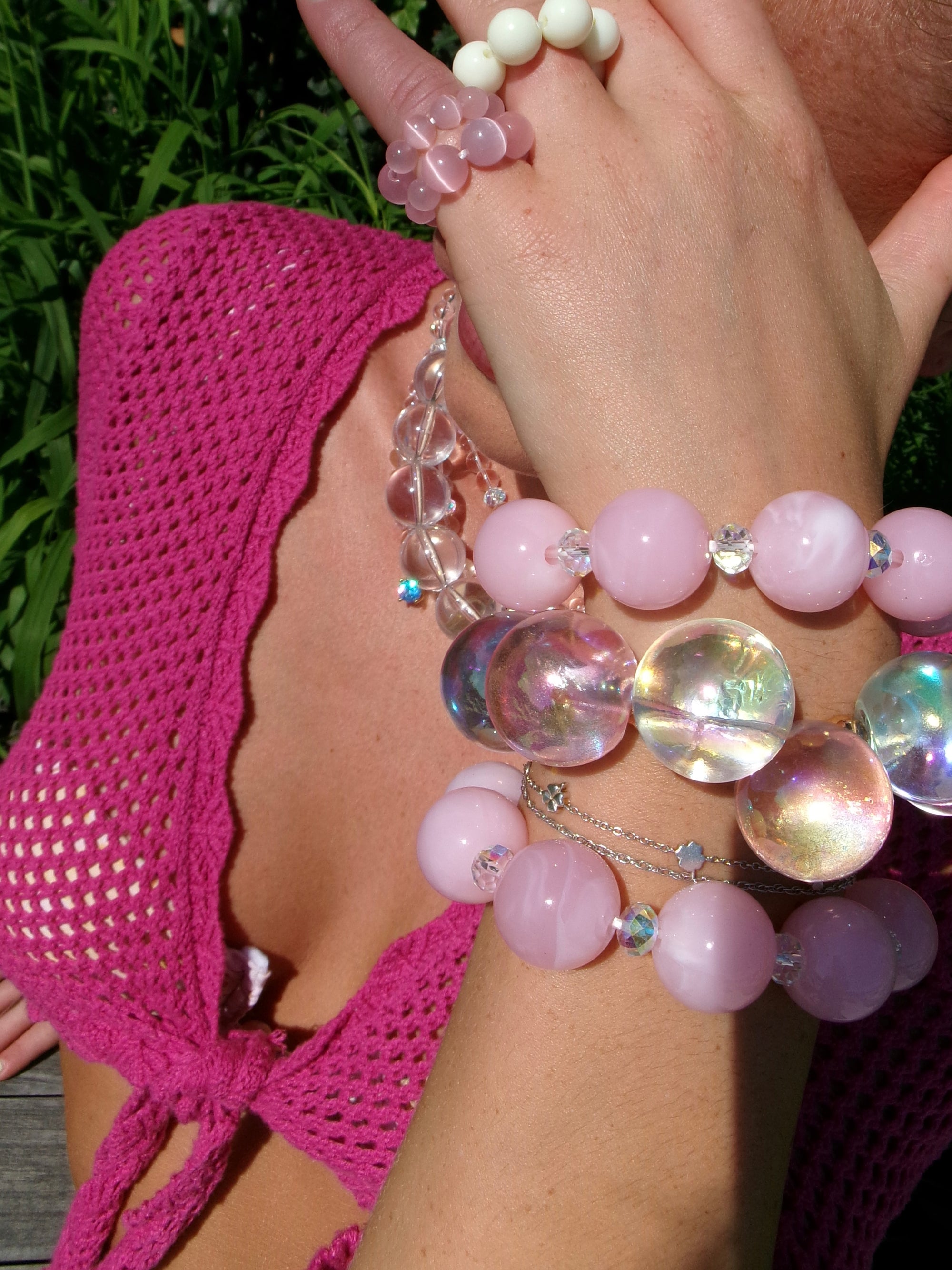 BUBBLES CRYSTAL BRACELET