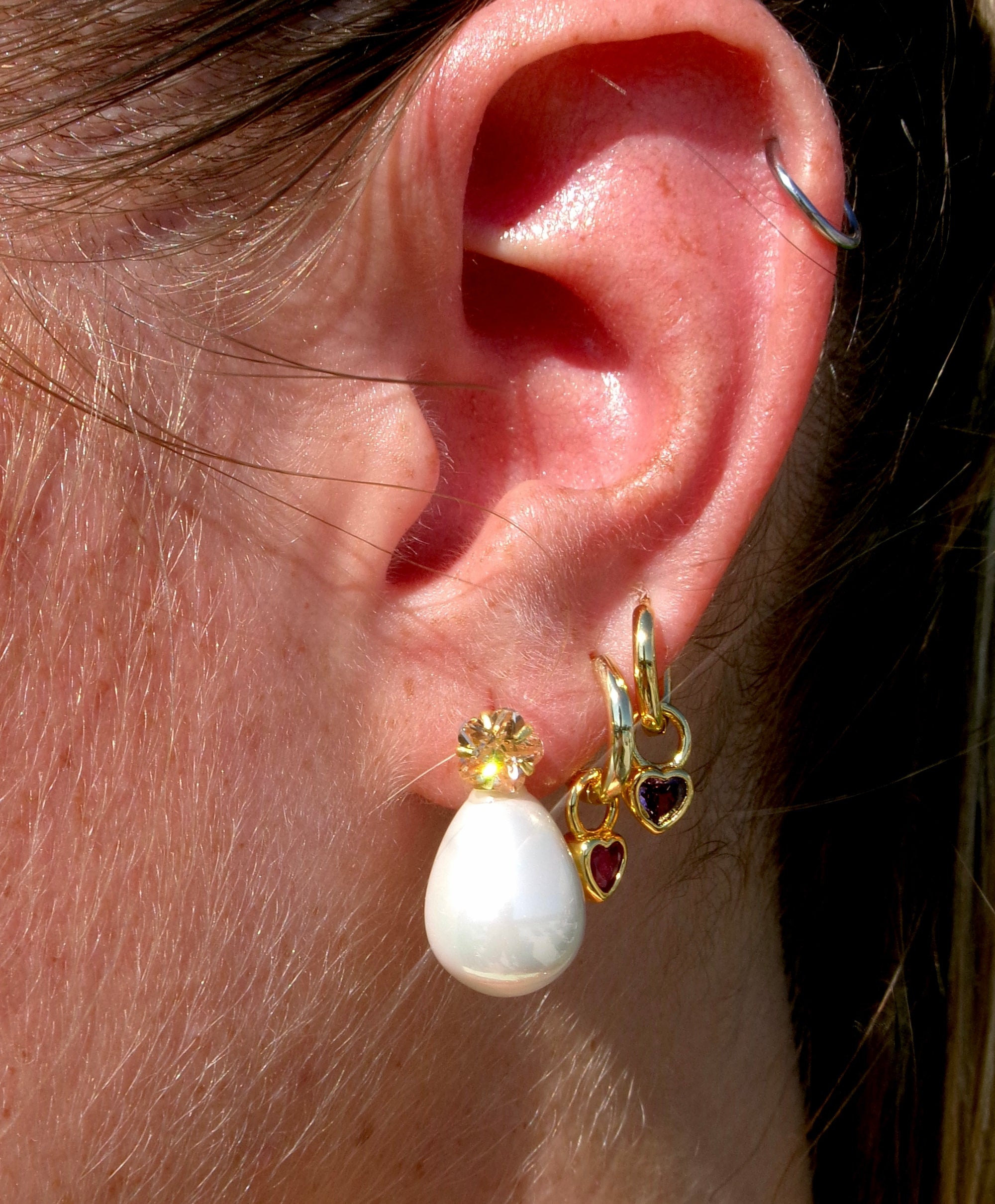 BIGGIE "STICKER" DROP EARRING (SINGLE)