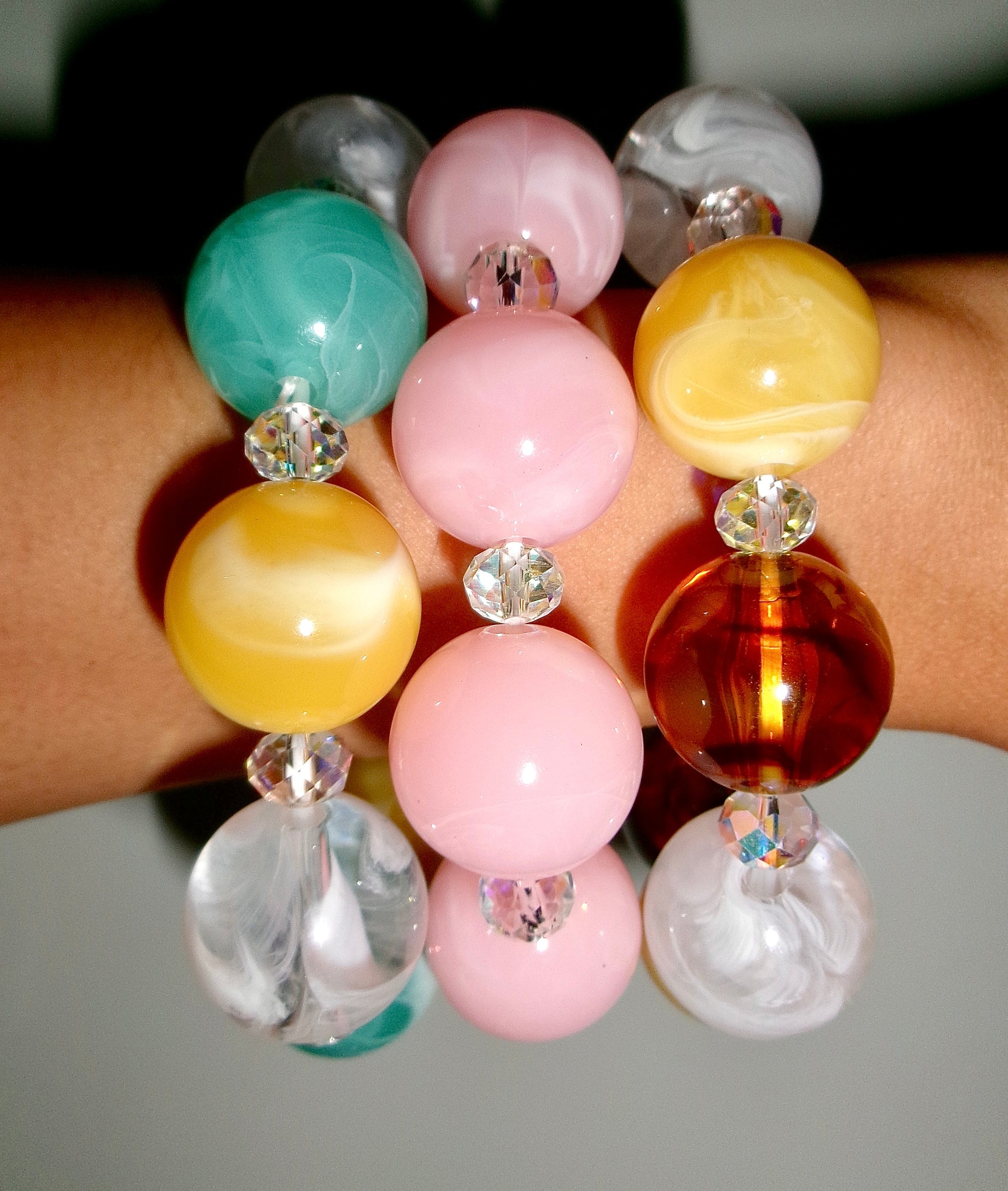 BUBBLES CRYSTAL BRACELETS