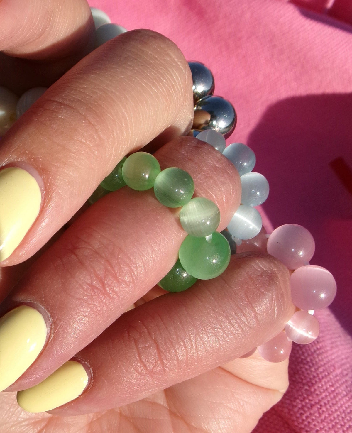 BUBBLES RING STACK (SET OF THREE)