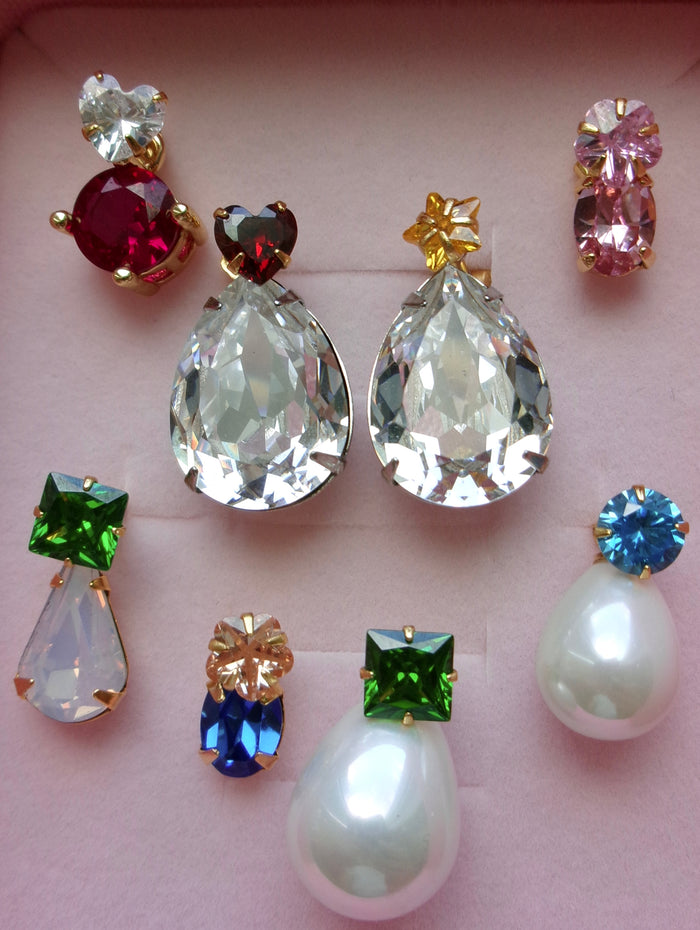 BIGGIE "STICKER" DROP EARRING (SINGLE)
