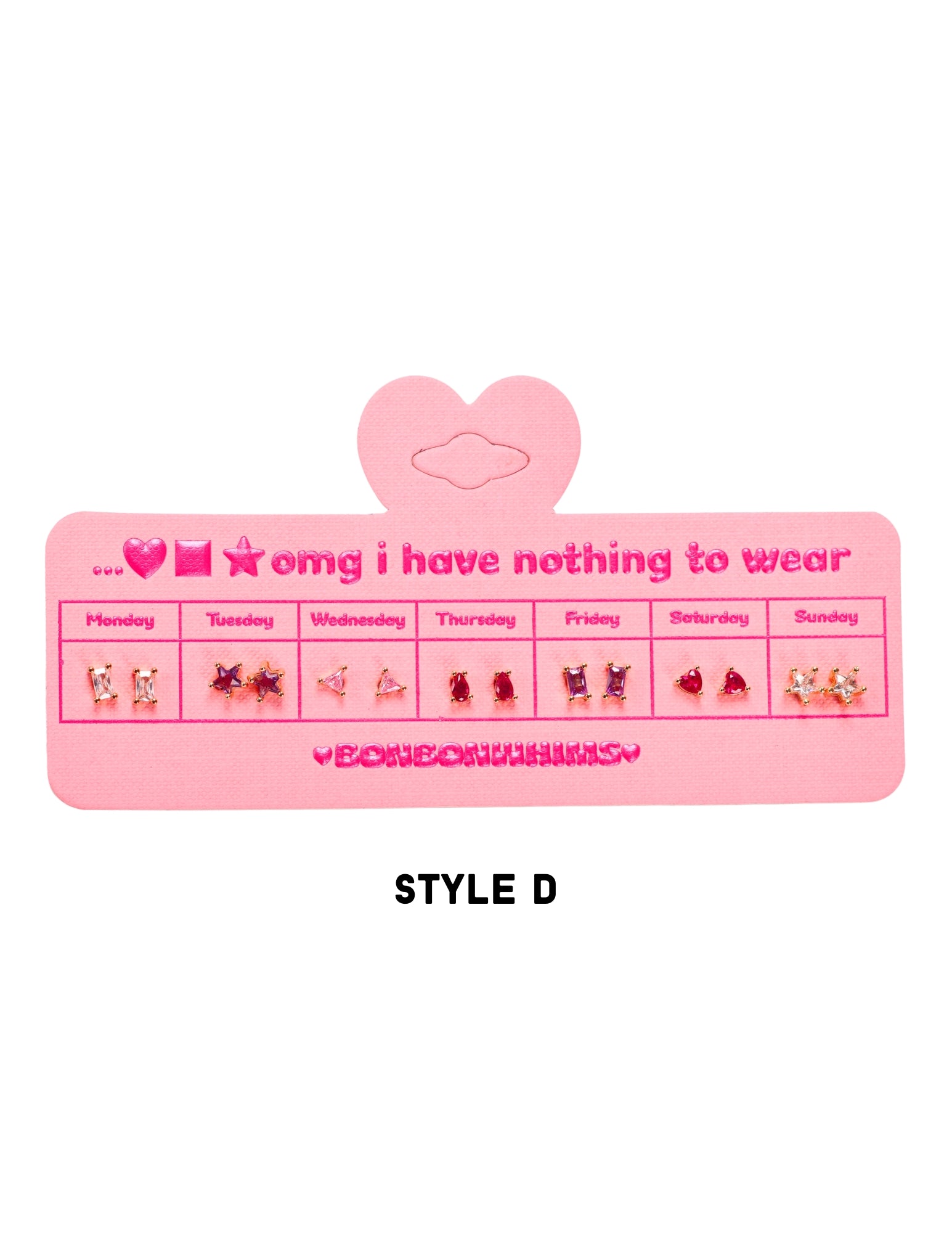 MINI STICKER SHEET EARRING SETS