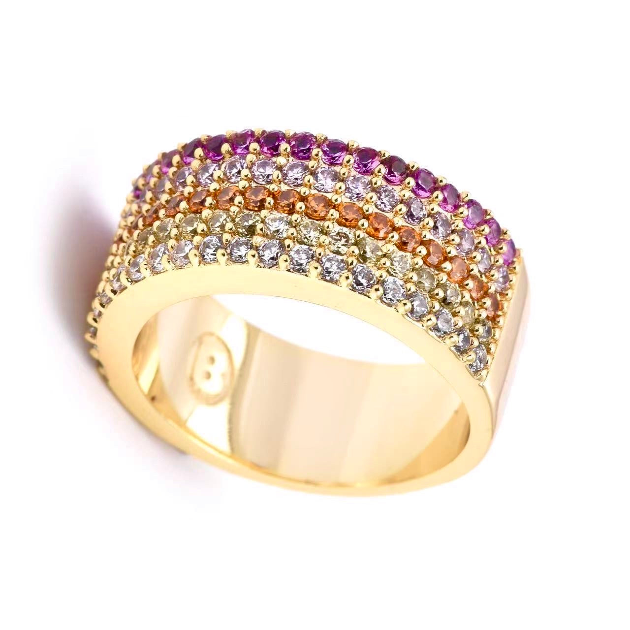 TWINKLE MICROPAVE BAND RING