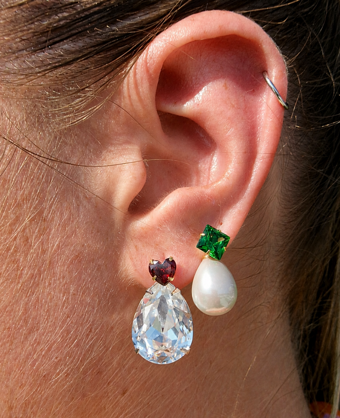 BIGGIE "STICKER" DROP EARRING (SINGLE)