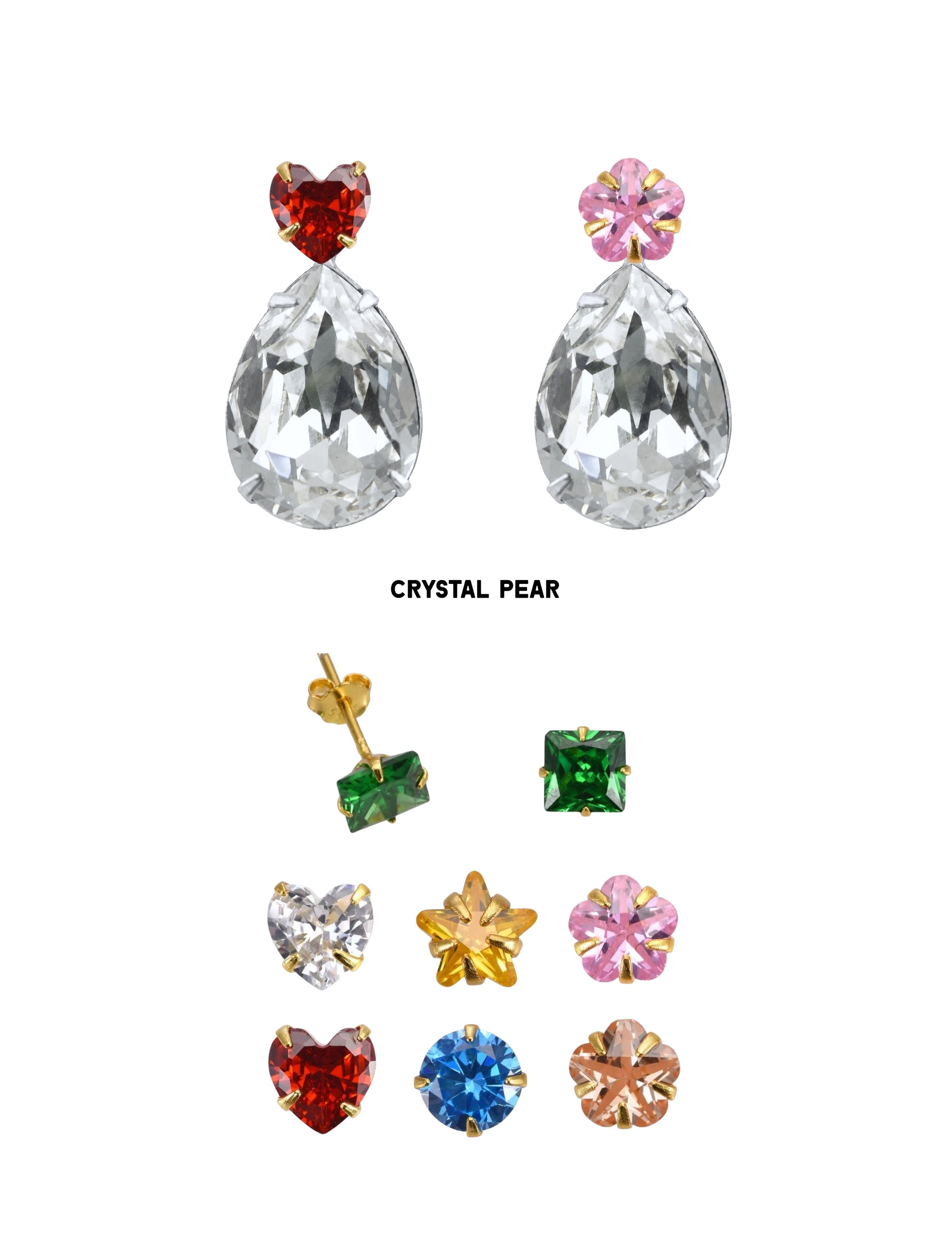 BIGGIE "STICKER" DROP EARRING (SINGLE)