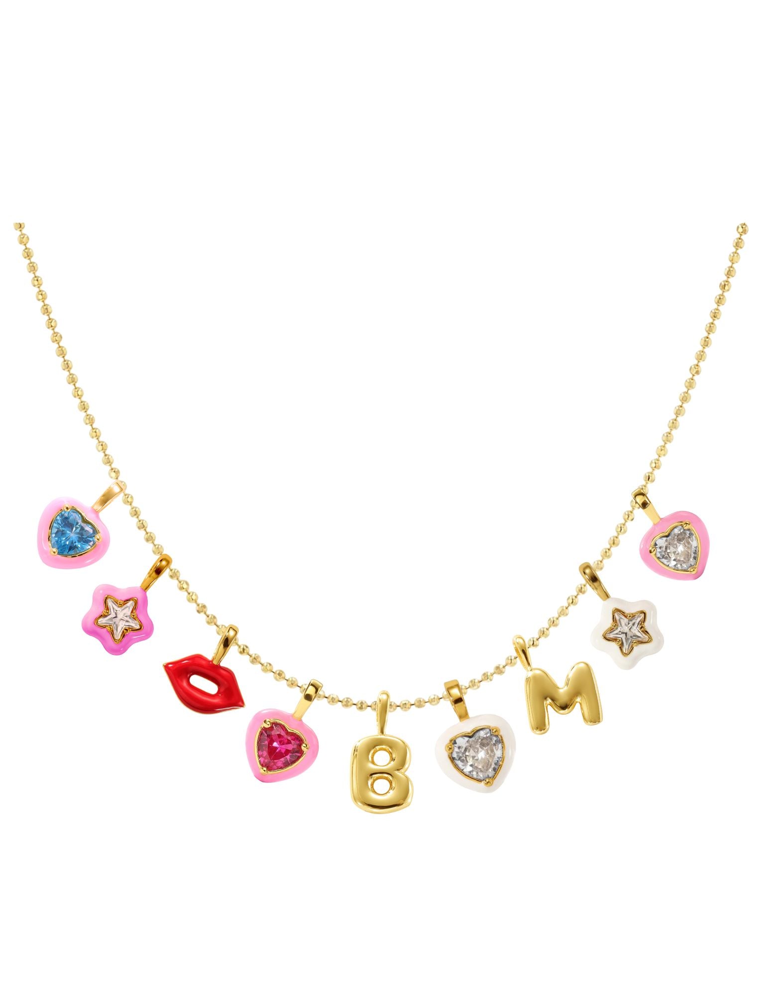 MINI LUCKY CHARM MIX NECKLACE