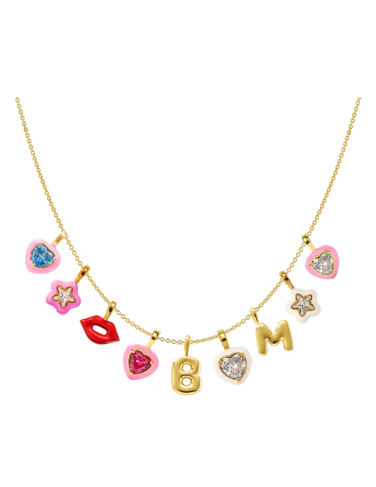 MINI LUCKY CHARM MIX NECKLACE