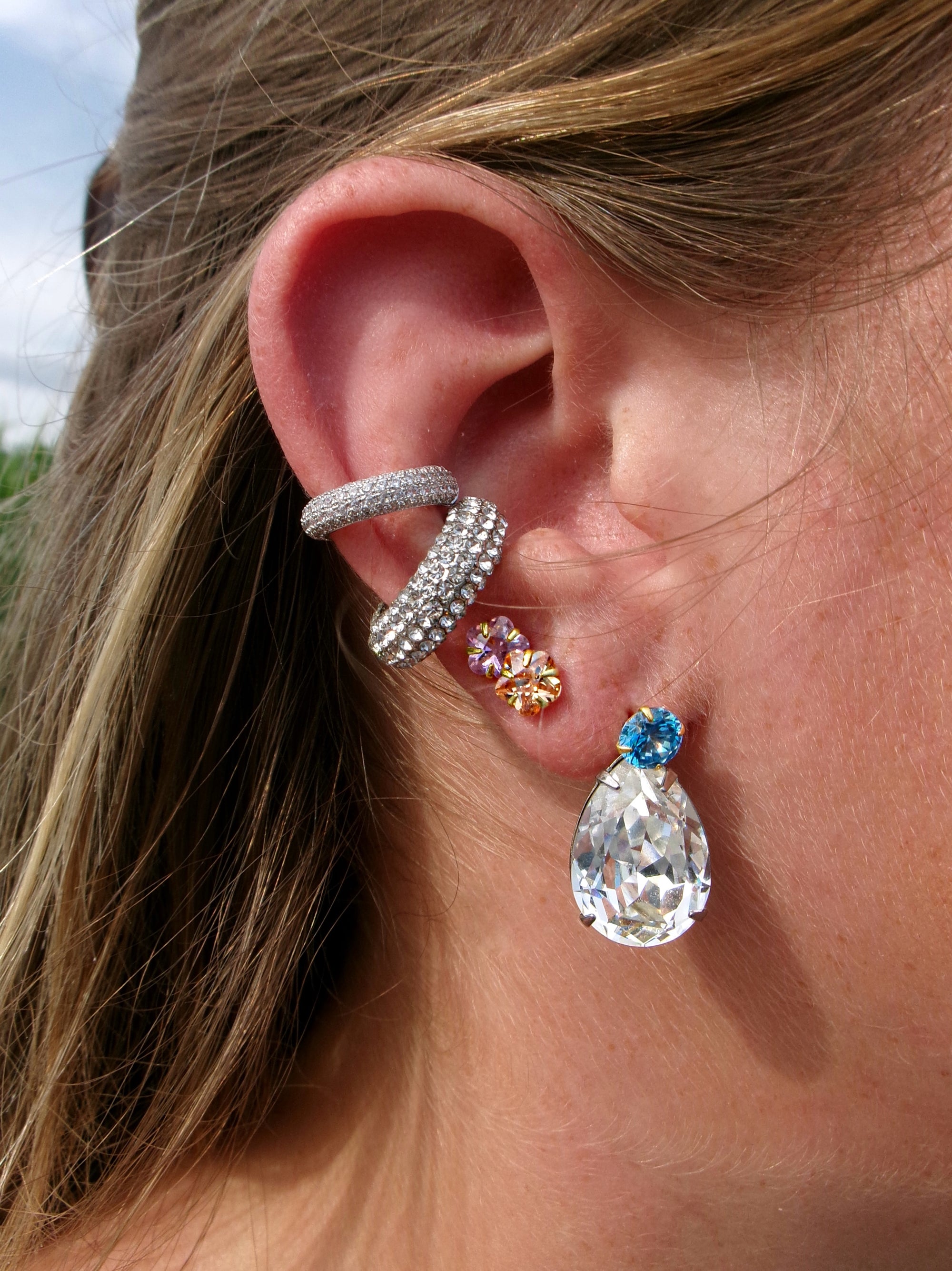 ECLIPSE MICROPAVE EAR CUFF