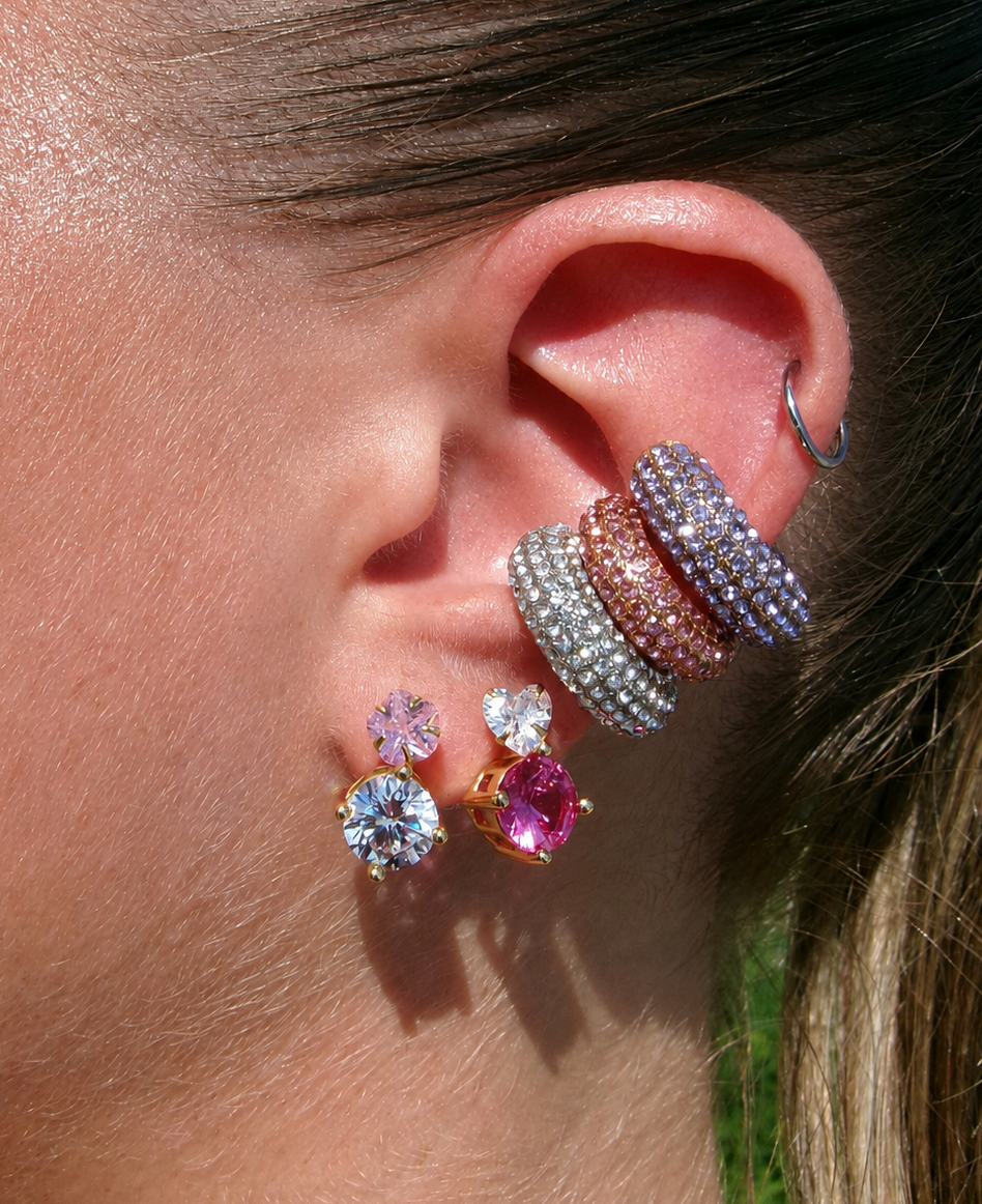 BIGGIE "STICKER" DROP EARRING (SINGLE)