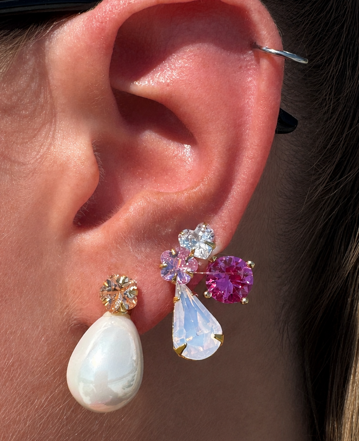 BIGGIE "STICKER" DROP EARRING (SINGLE)