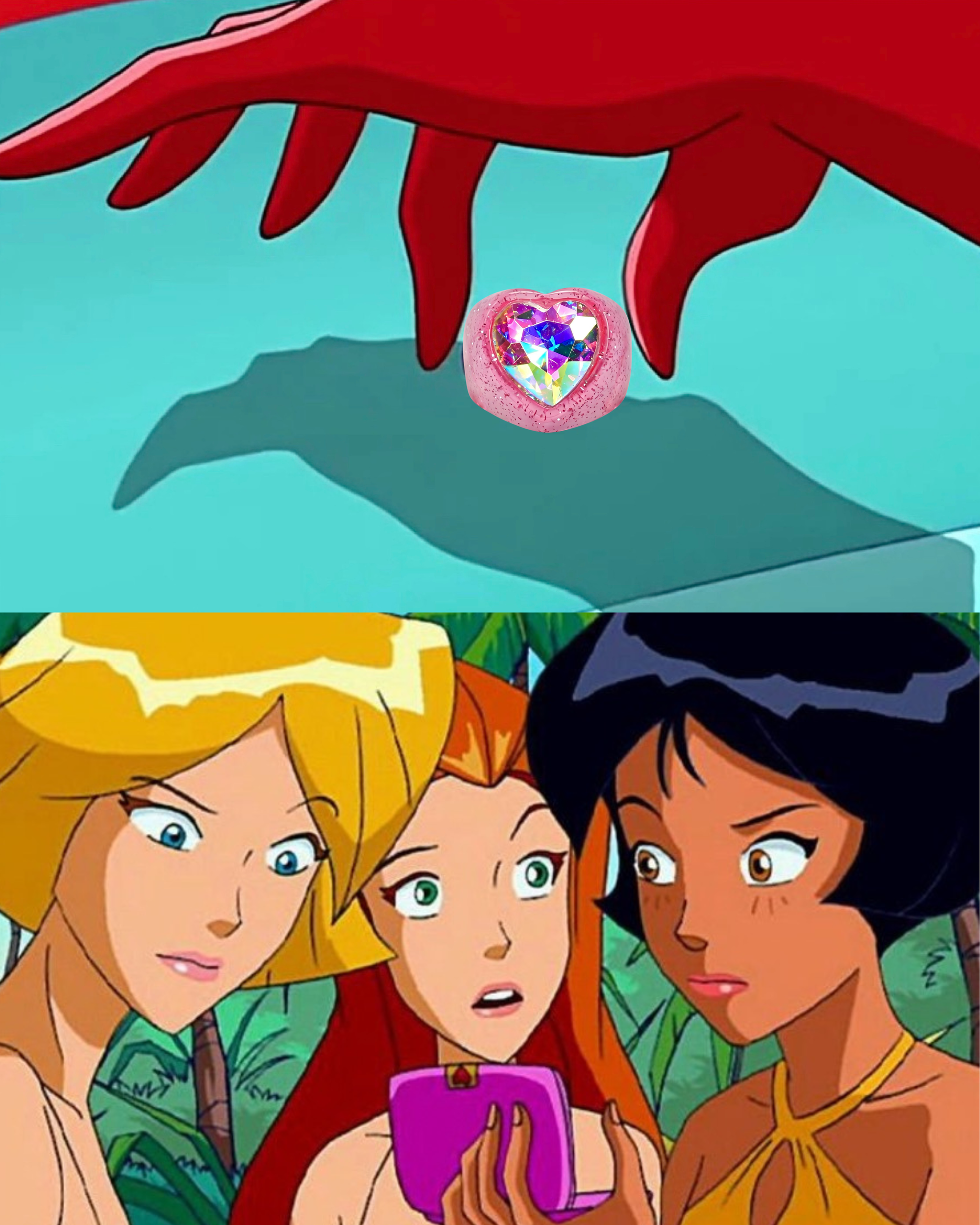 HOLOGRAM RING x TOTALLY SPIES!
