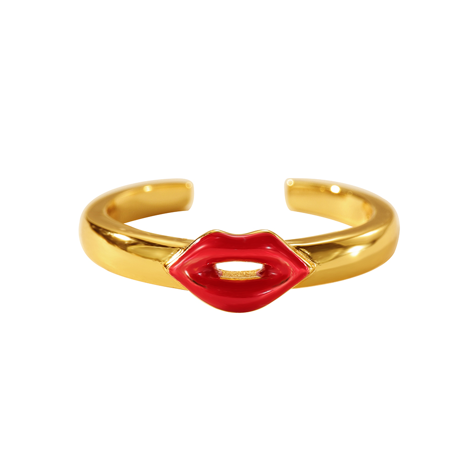 MINI LUCKY ENAMEL LIP RING