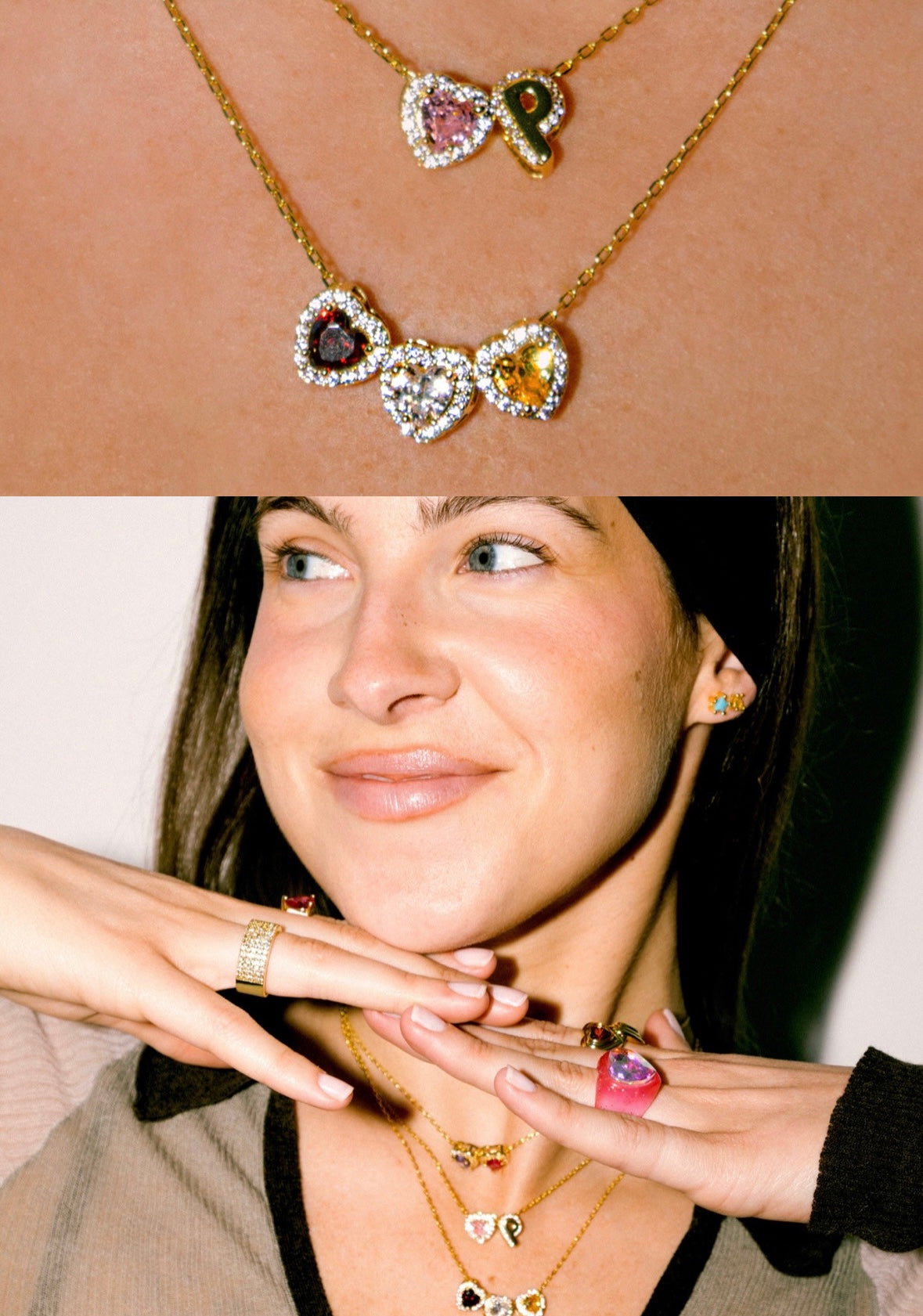 BIRTHSTONE LUCKY CHARM NECKLACE