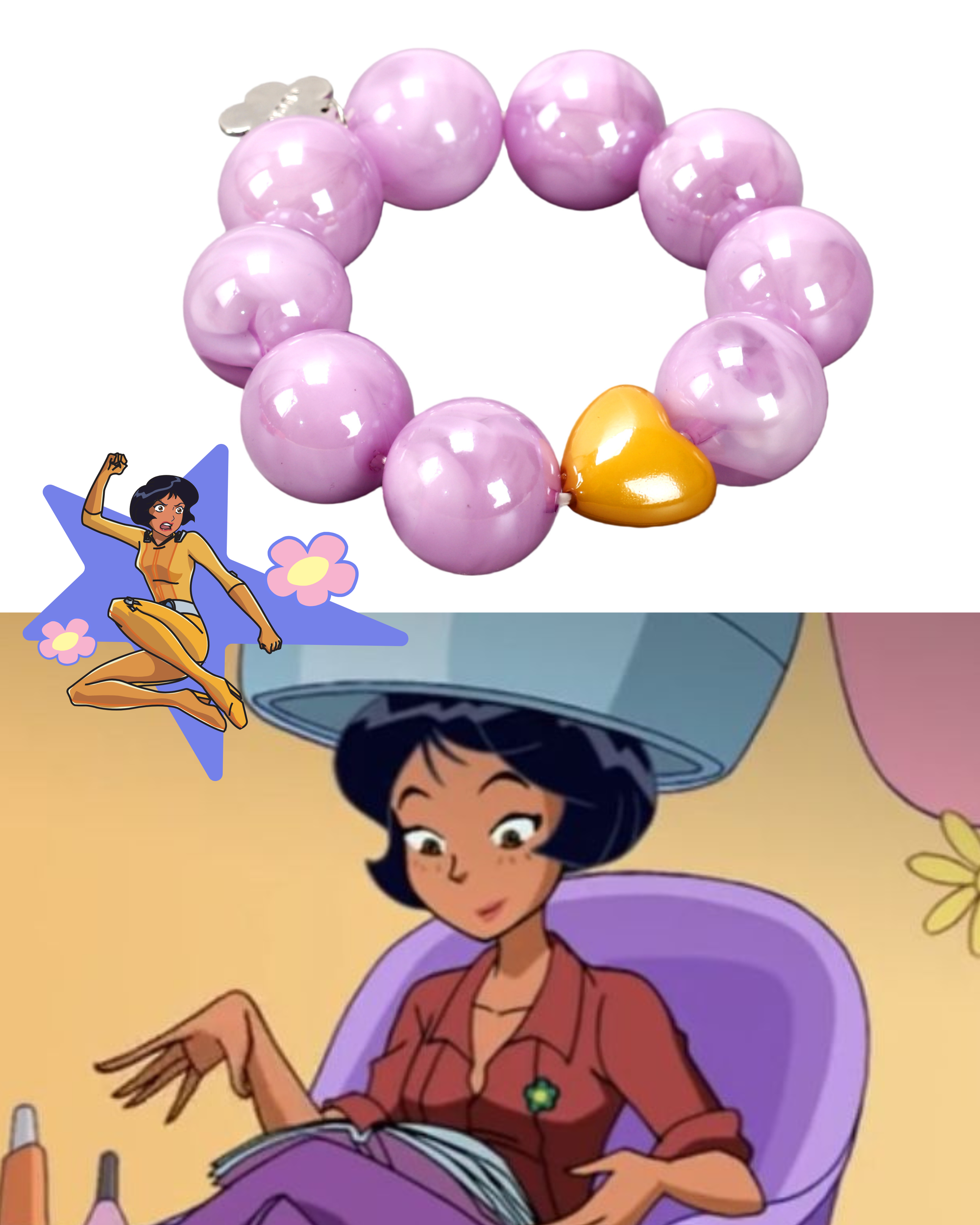 POW! BUBBLES BRACELET X TOTALLY SPIES!