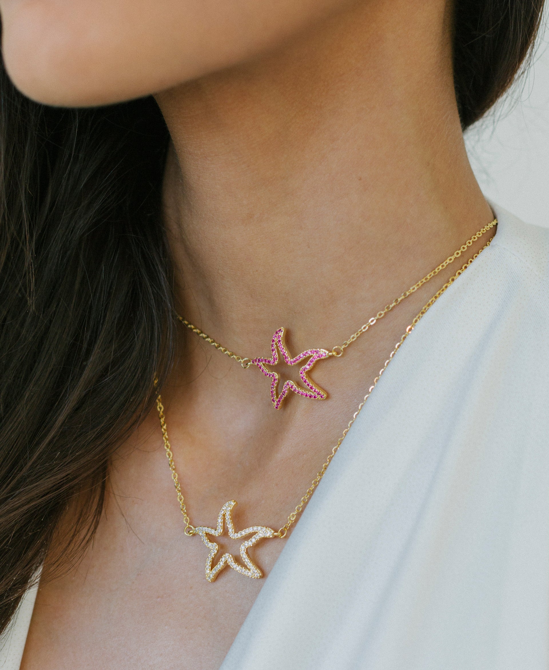 les bonbon/venus necklace WG