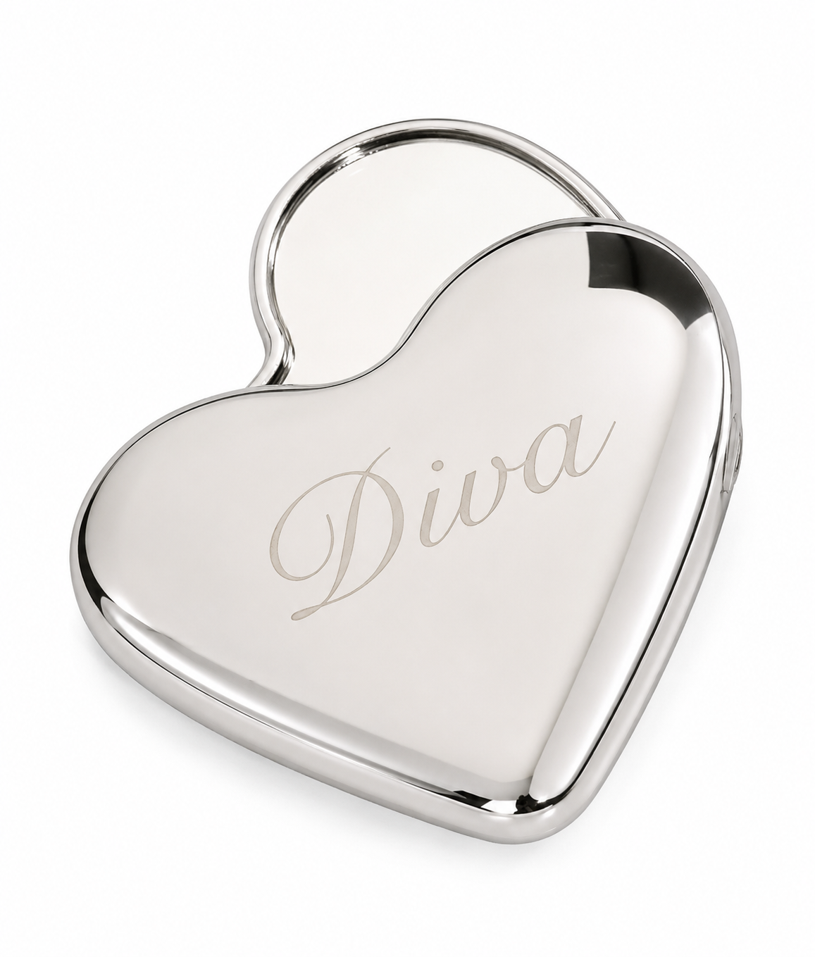 HEART POCKET COMPACT MIRROR