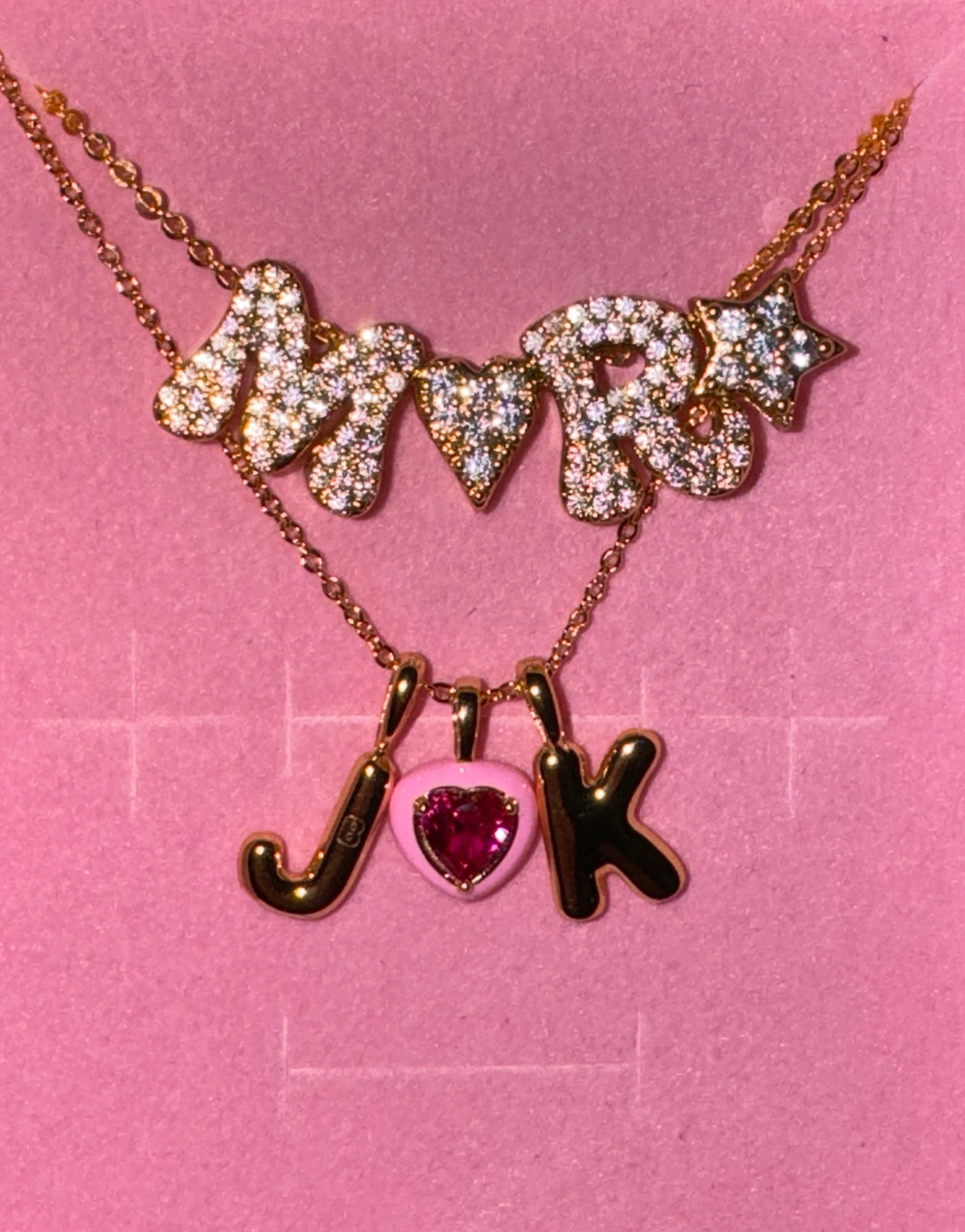 TWINKLE MICROPAVE CHARM NECKLACE