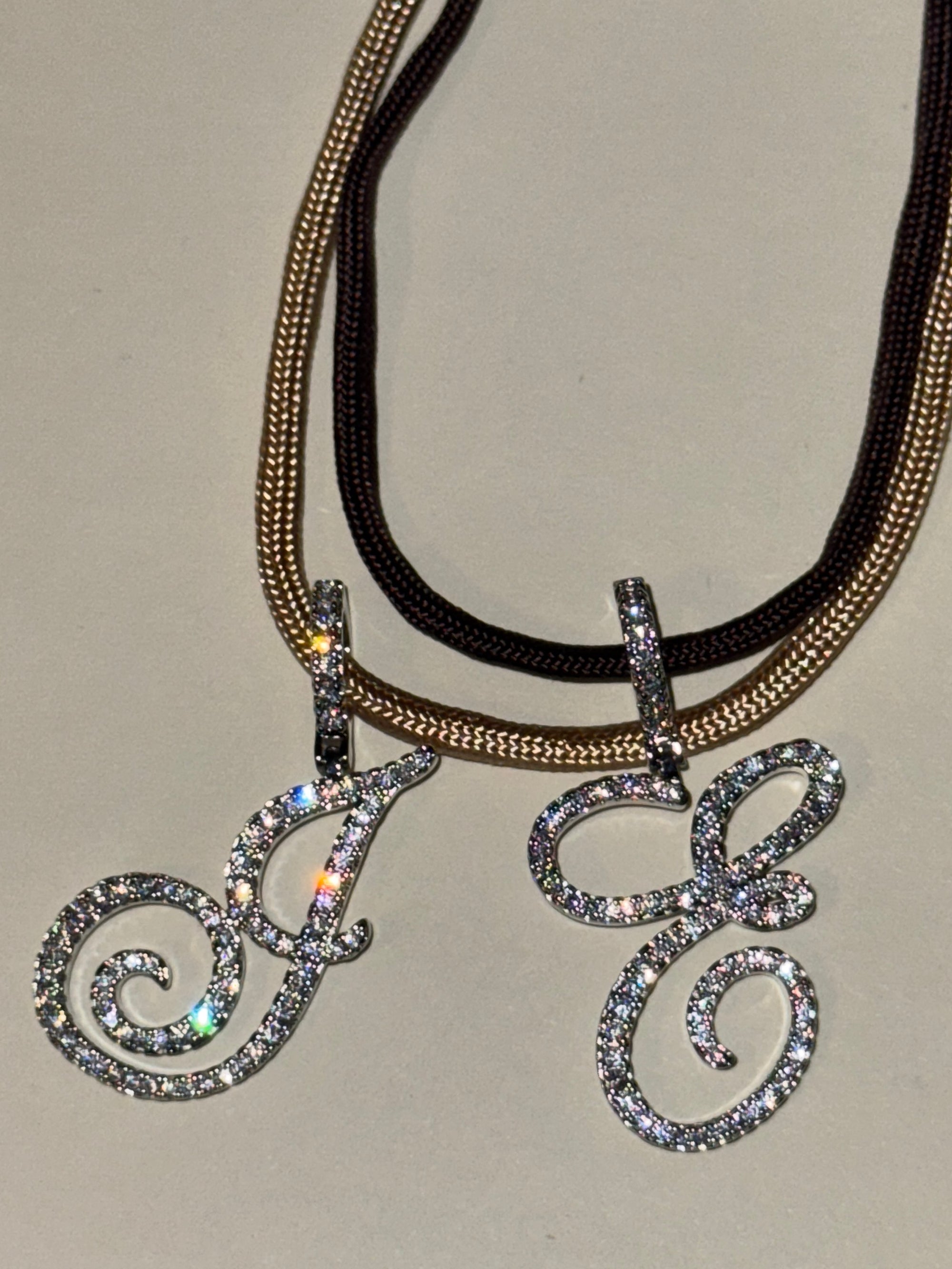 GOOD KARMA INITIAL CORD NECKLACE