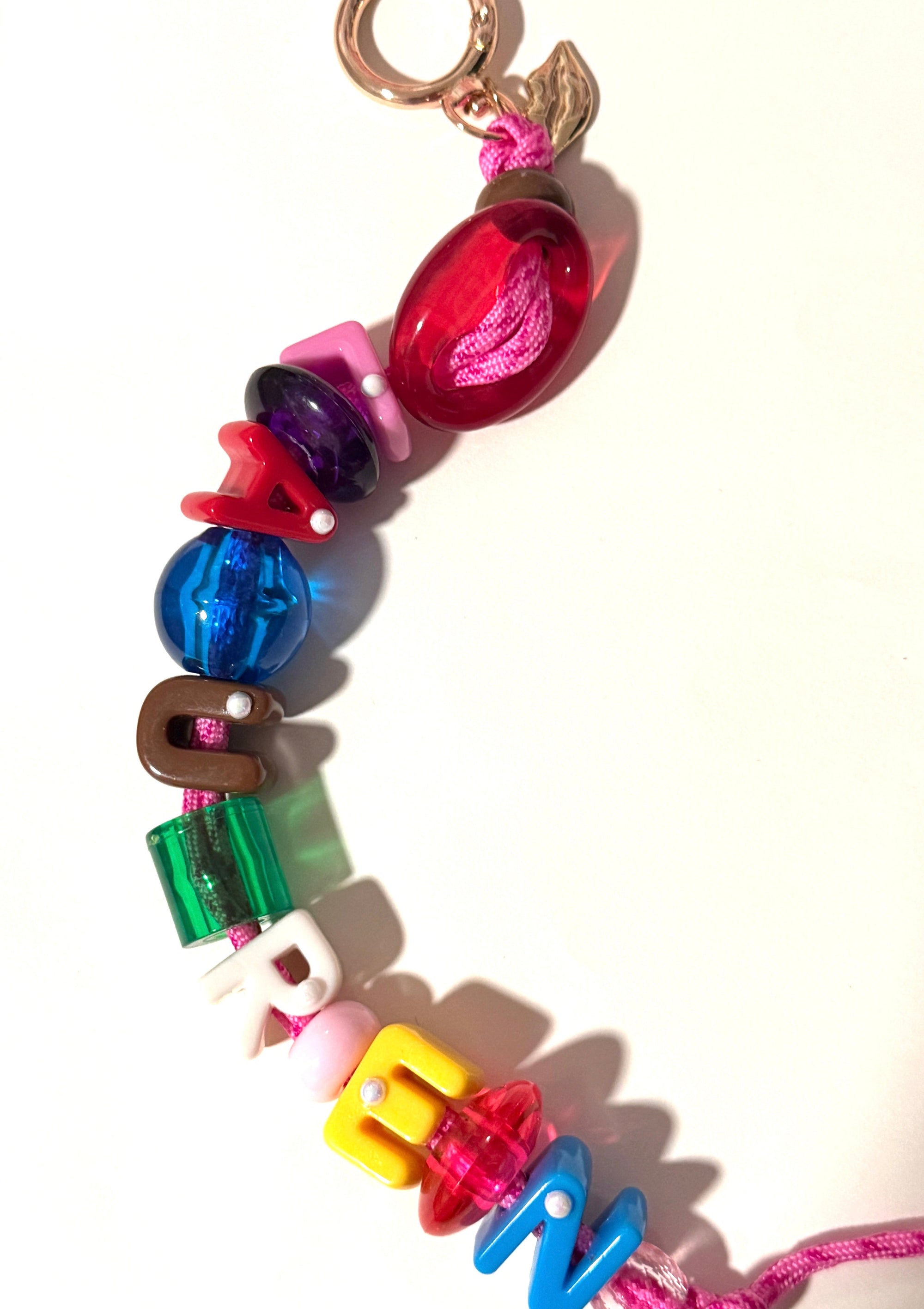 CUSTOM SUGAR CUBE BAG CHARM KEYCHAIN