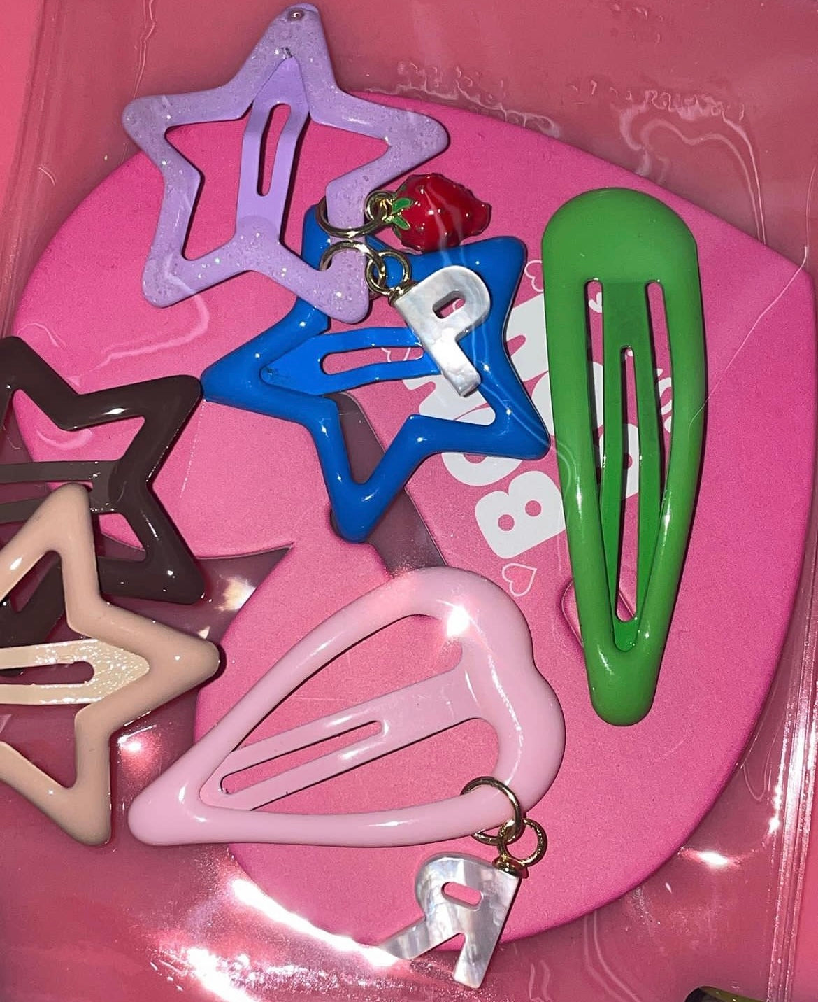 MINI LUCKY BARRETTES