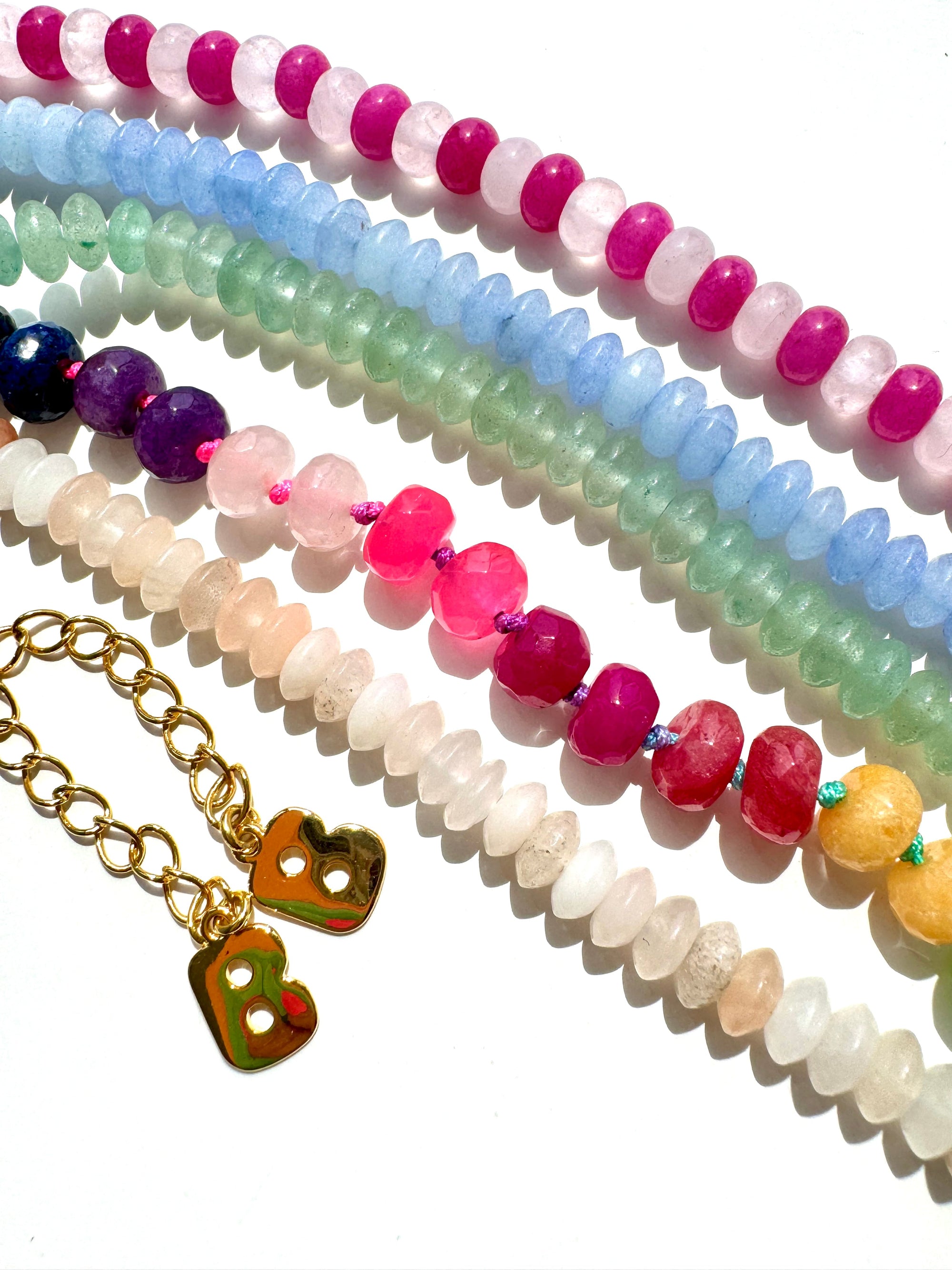 RAINBOW  SUGAR HIGH CANDY NECKLACE