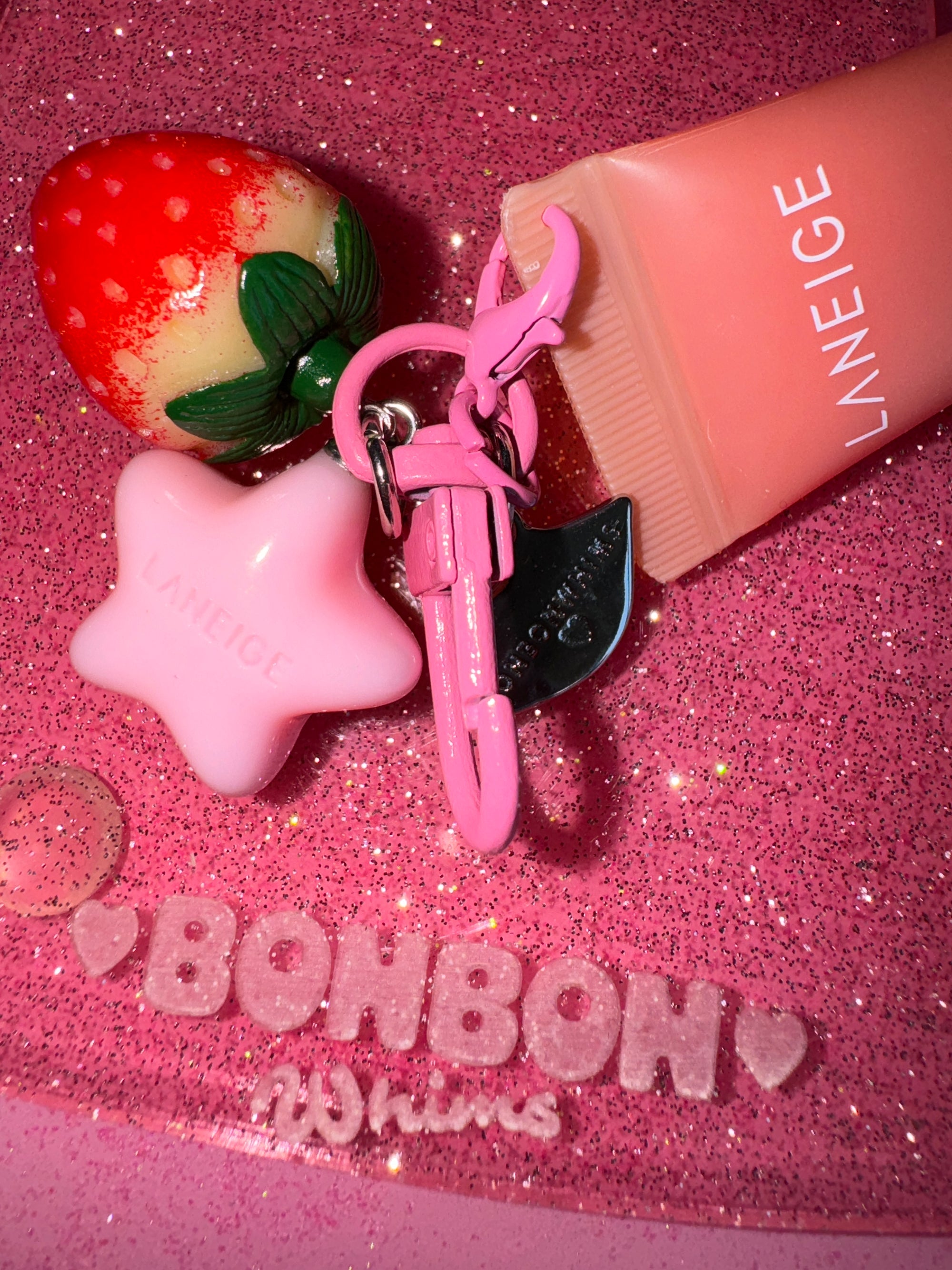 BONBONWHIMS x LANEIGE KEYCHAIN