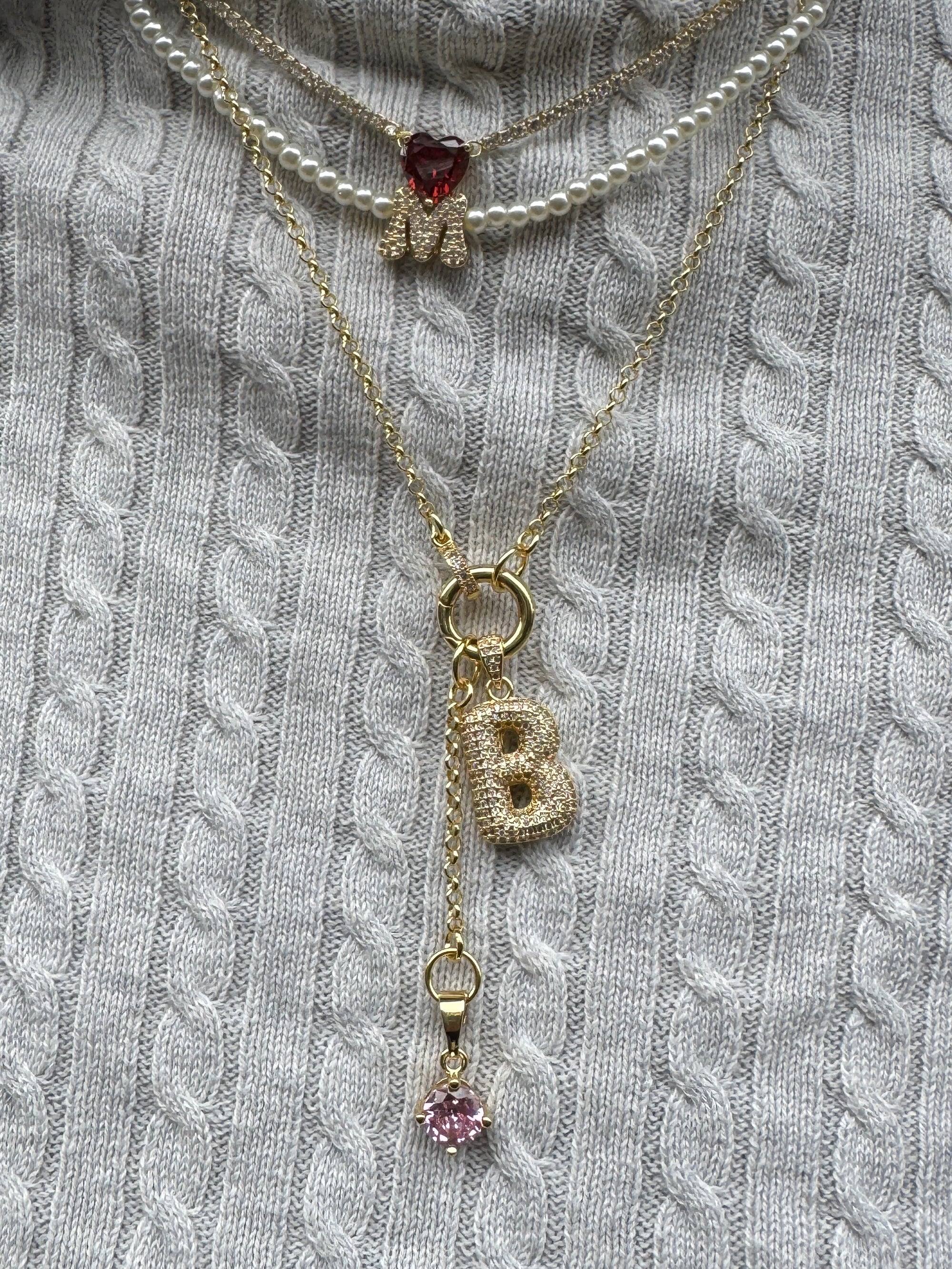 LOCK & ROLO NECKLACE