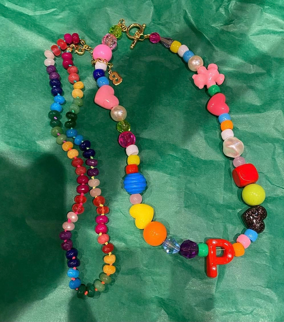 RAINBOW  SUGAR HIGH CANDY NECKLACE