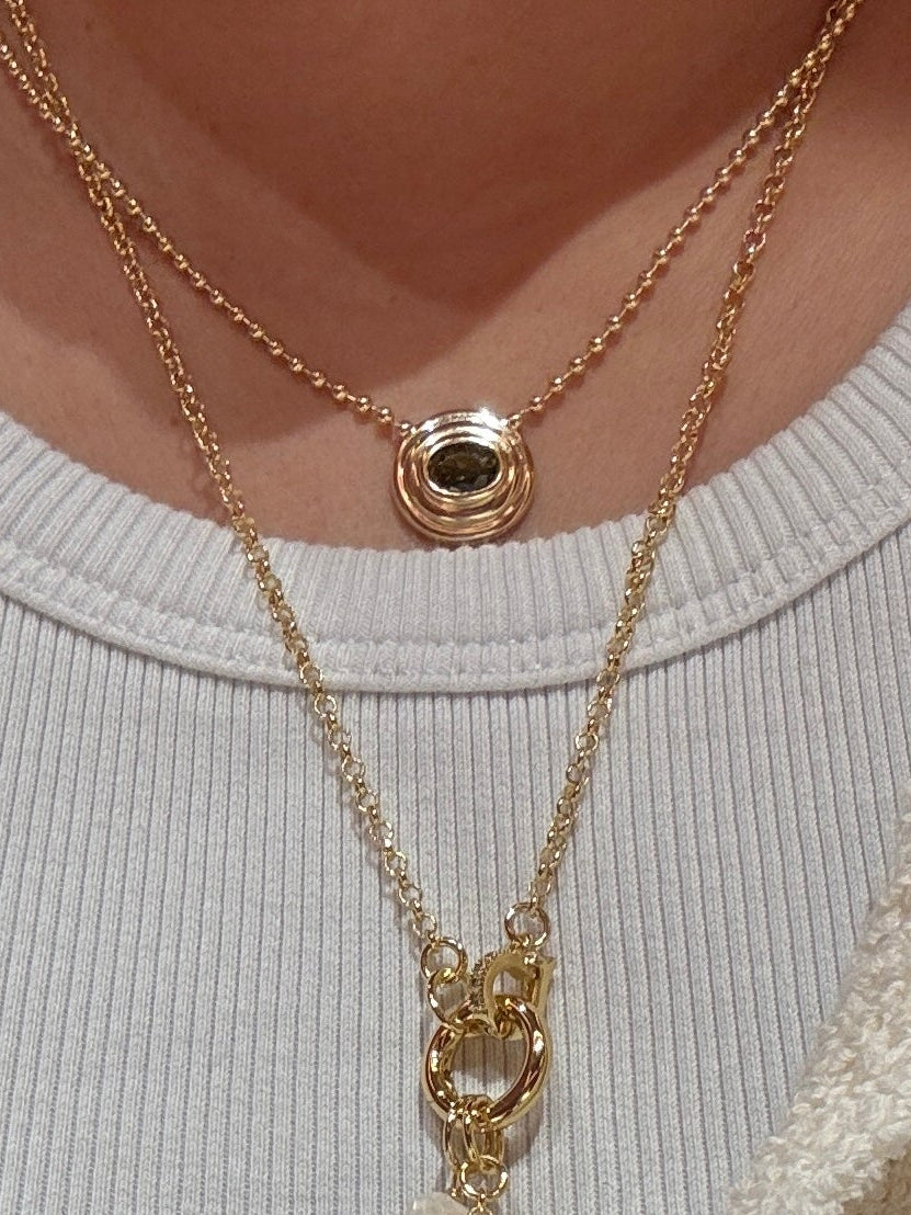 RETRO DOME NECKLACE (PRE-ORDER)